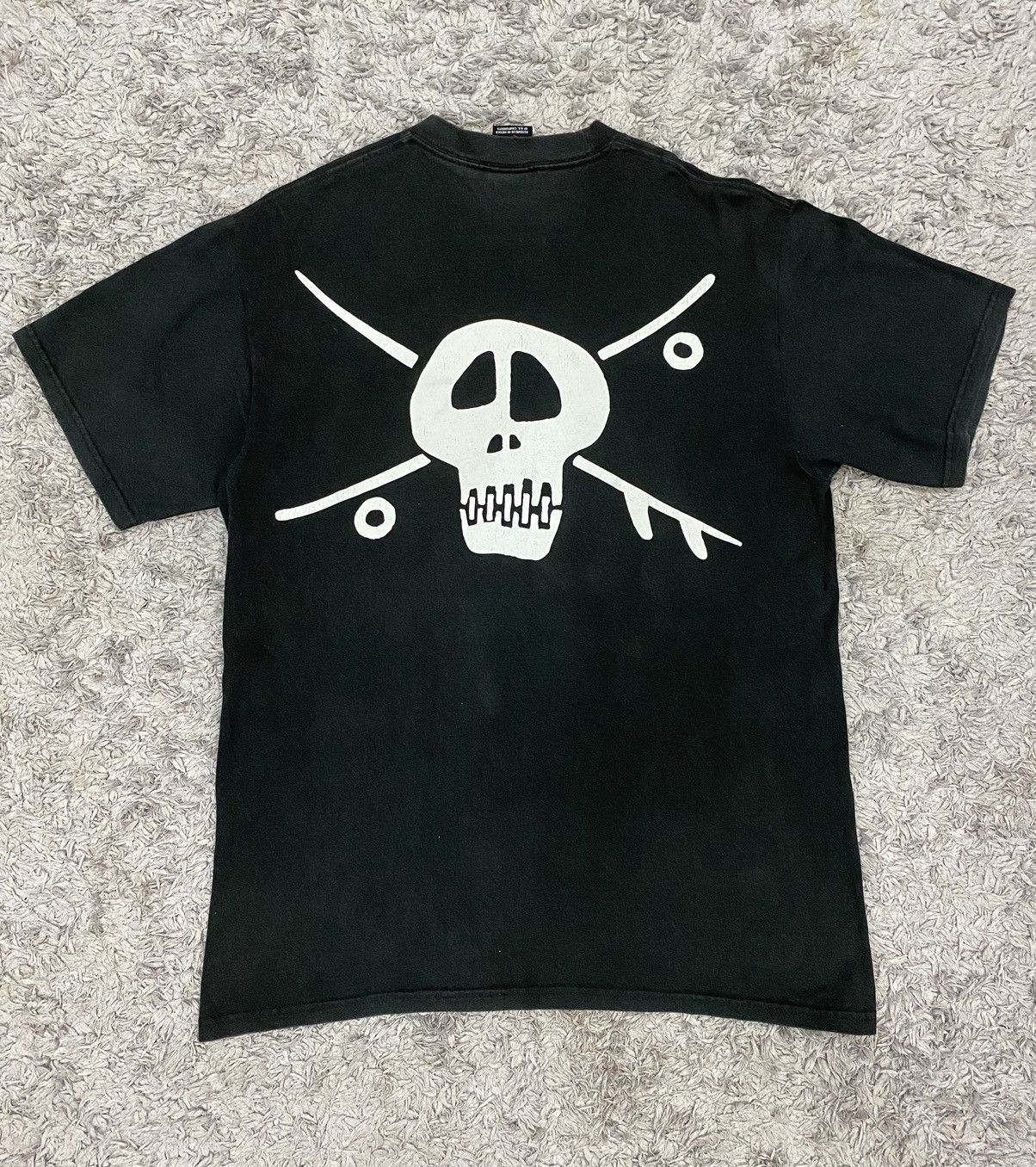 Stussy Stussy Old Skool Flavour International Stussy Tribe Blacktee Size US M / EU 48-50 / 2 - 2 Thumbnail