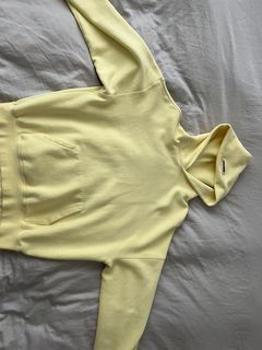 Yellow Raglan Hoodie by Fear of God ESSENTIALS on Sale