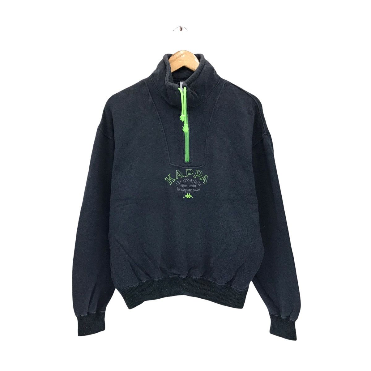 Vintage Kappa Big Logo Half Zipper Sweatshirt