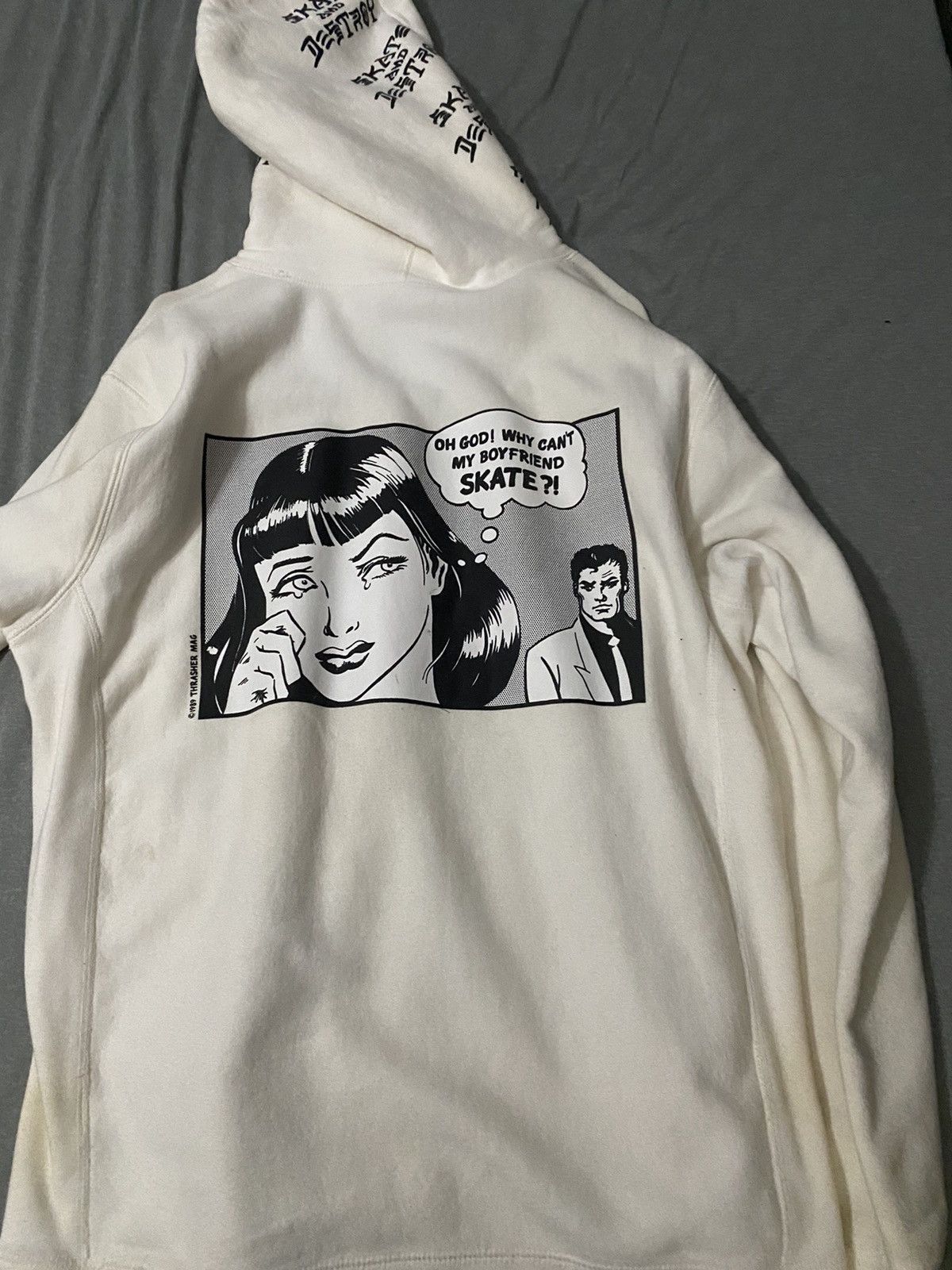 Supreme Supreme Thrasher Boyfriend Hoodie | Grailed