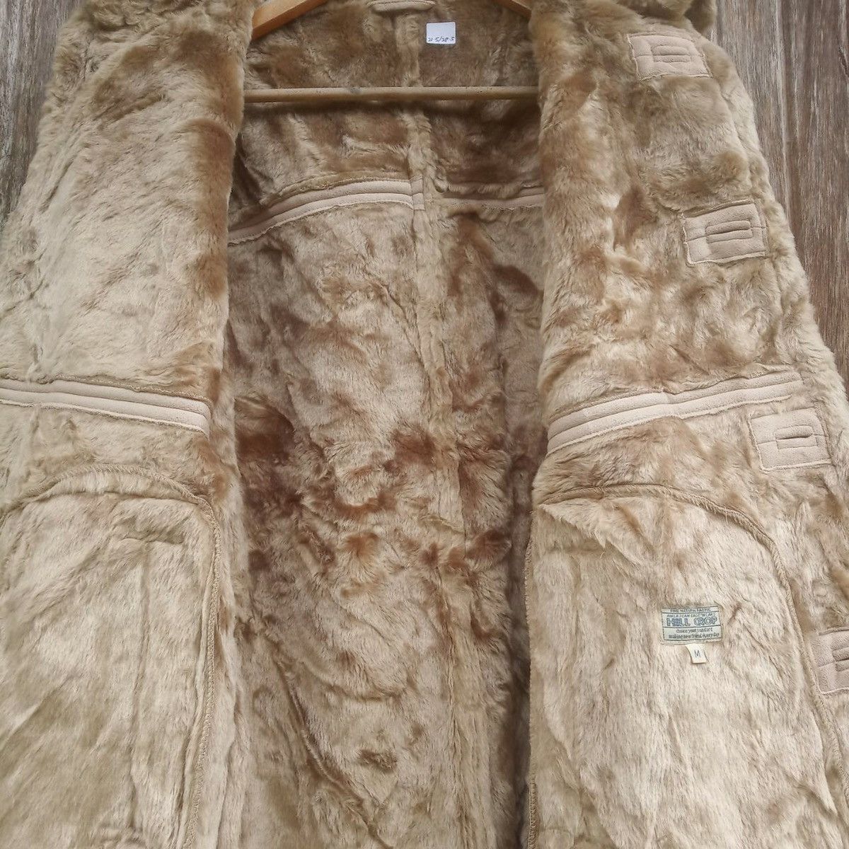 If Six Was Nine Rare!! Hill Crop Inside Mink Fur Coat Leather Jacket Size US M / EU 48-50 / 2 - 6 Thumbnail