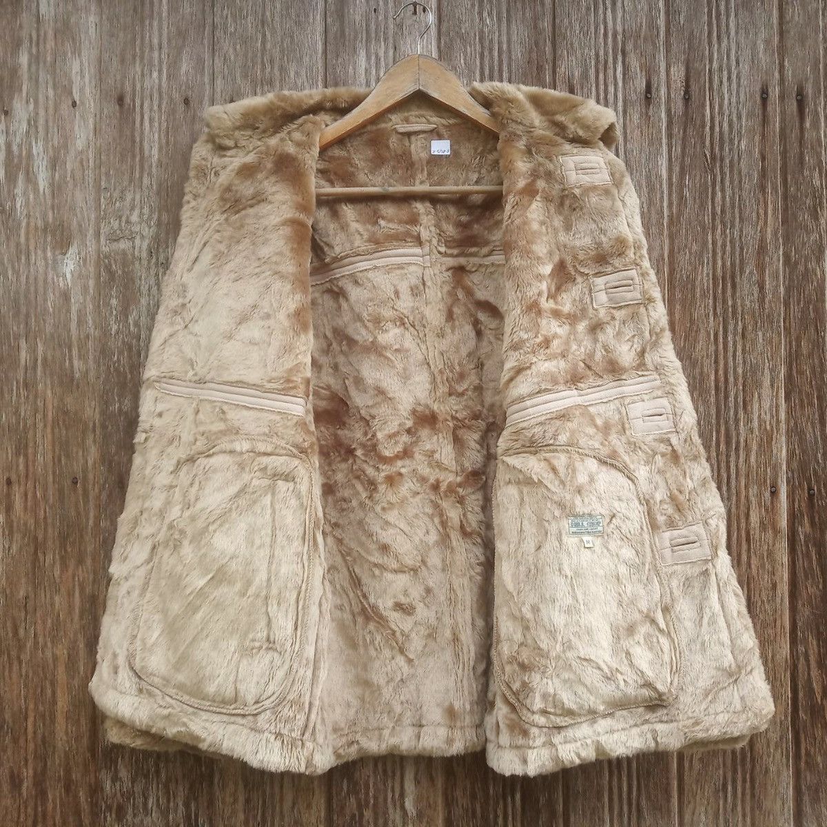 If Six Was Nine Rare!! Hill Crop Inside Mink Fur Coat Leather Jacket Size US M / EU 48-50 / 2 - 3 Thumbnail