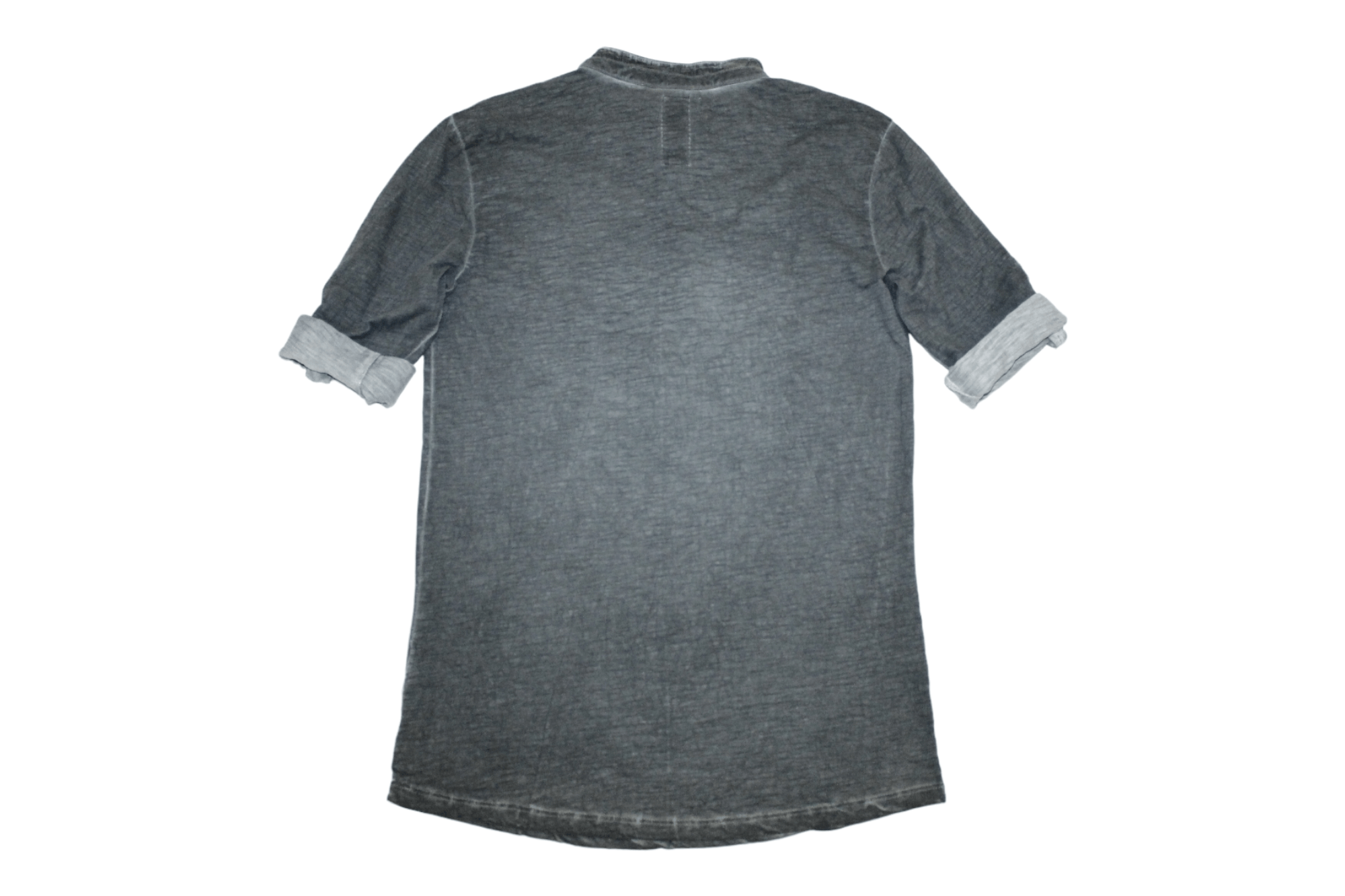 Thom Krom Thom Krom Grandad Double Collar 3/4 Sleeve Smoke Dyed shirt Size US S / EU 44-46 / 1 - 10 Thumbnail