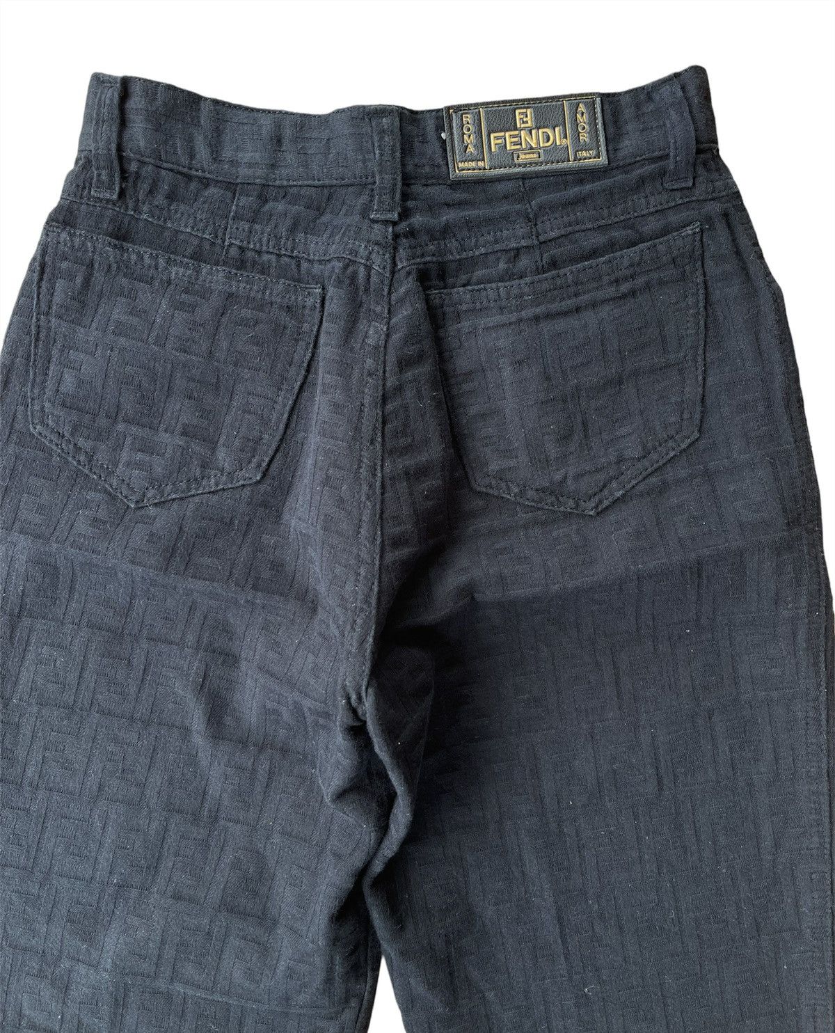 Fendi Vintage Fendi Zucca monogram pants Size 26" / US 2 / IT 38 - 5 Thumbnail