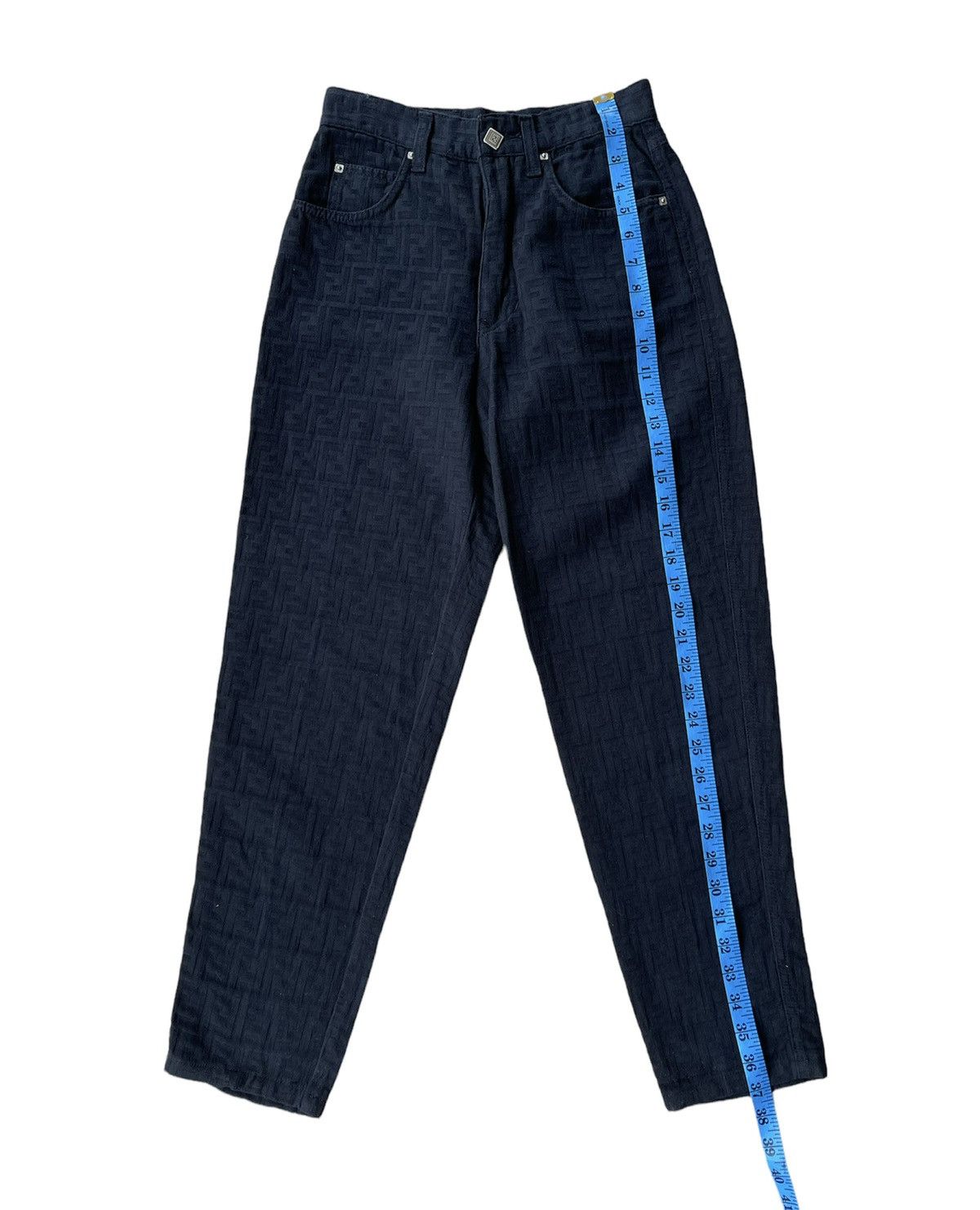 Fendi Vintage Fendi Zucca monogram pants Size 26" / US 2 / IT 38 - 10 Thumbnail