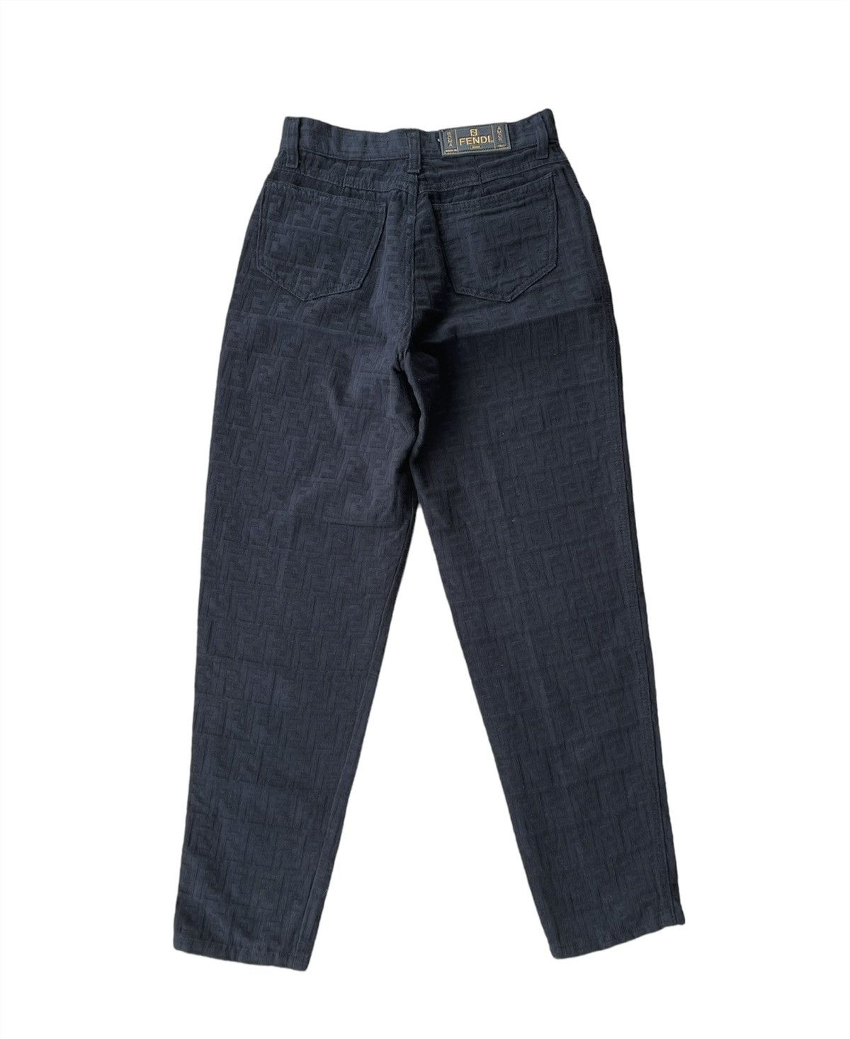 Fendi Vintage Fendi Zucca monogram pants Size 26" / US 2 / IT 38 - 4 Thumbnail