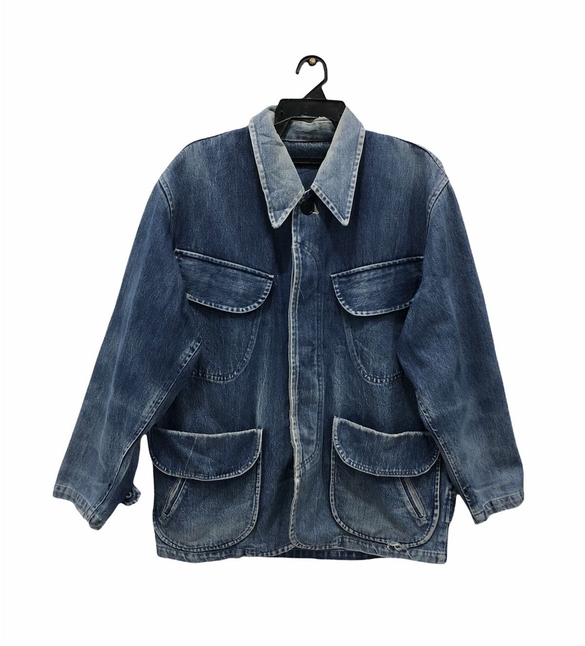 Designer DEMOB MEN x DENIM JACKET Size US L / EU 52-54 / 3 - 1 Thumbnail
