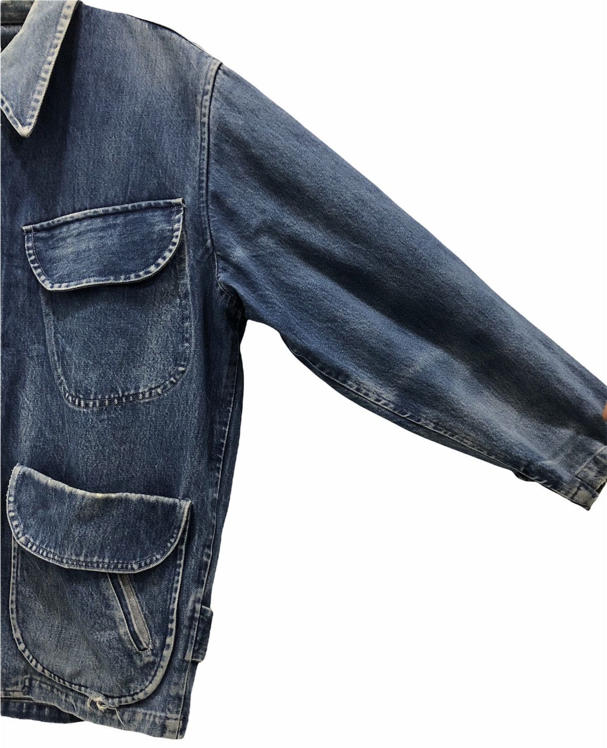 Designer DEMOB MEN x DENIM JACKET Size US L / EU 52-54 / 3 - 3 Thumbnail