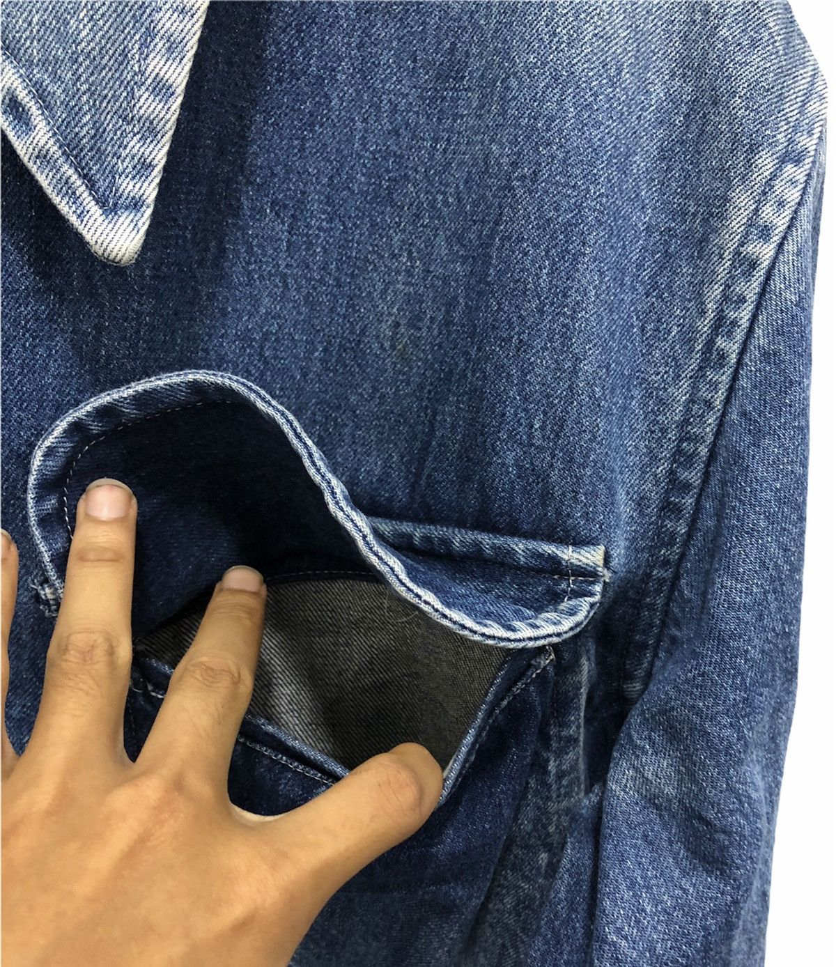 Designer DEMOB MEN x DENIM JACKET Size US L / EU 52-54 / 3 - 5 Thumbnail