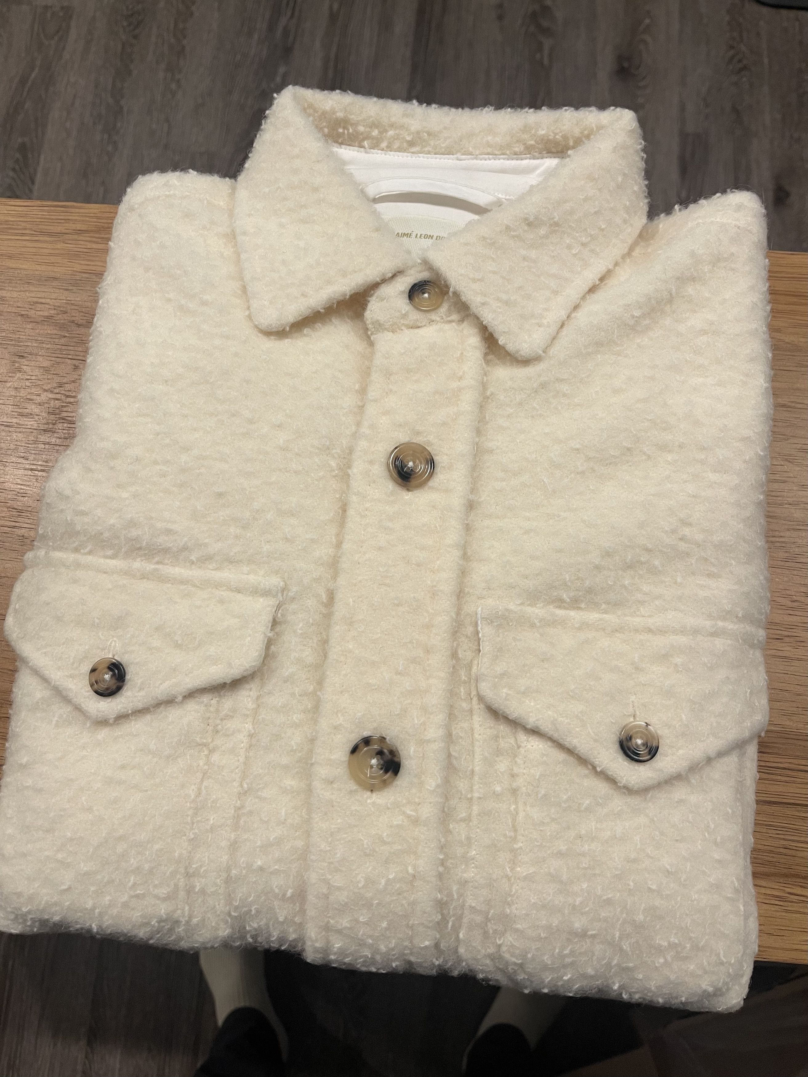 Aime Leon Dore Aimé Leon Dore Casentino Overshirt Wool Cream ALD Size US S / EU 44-46 / 1 - 1 Thumbnail