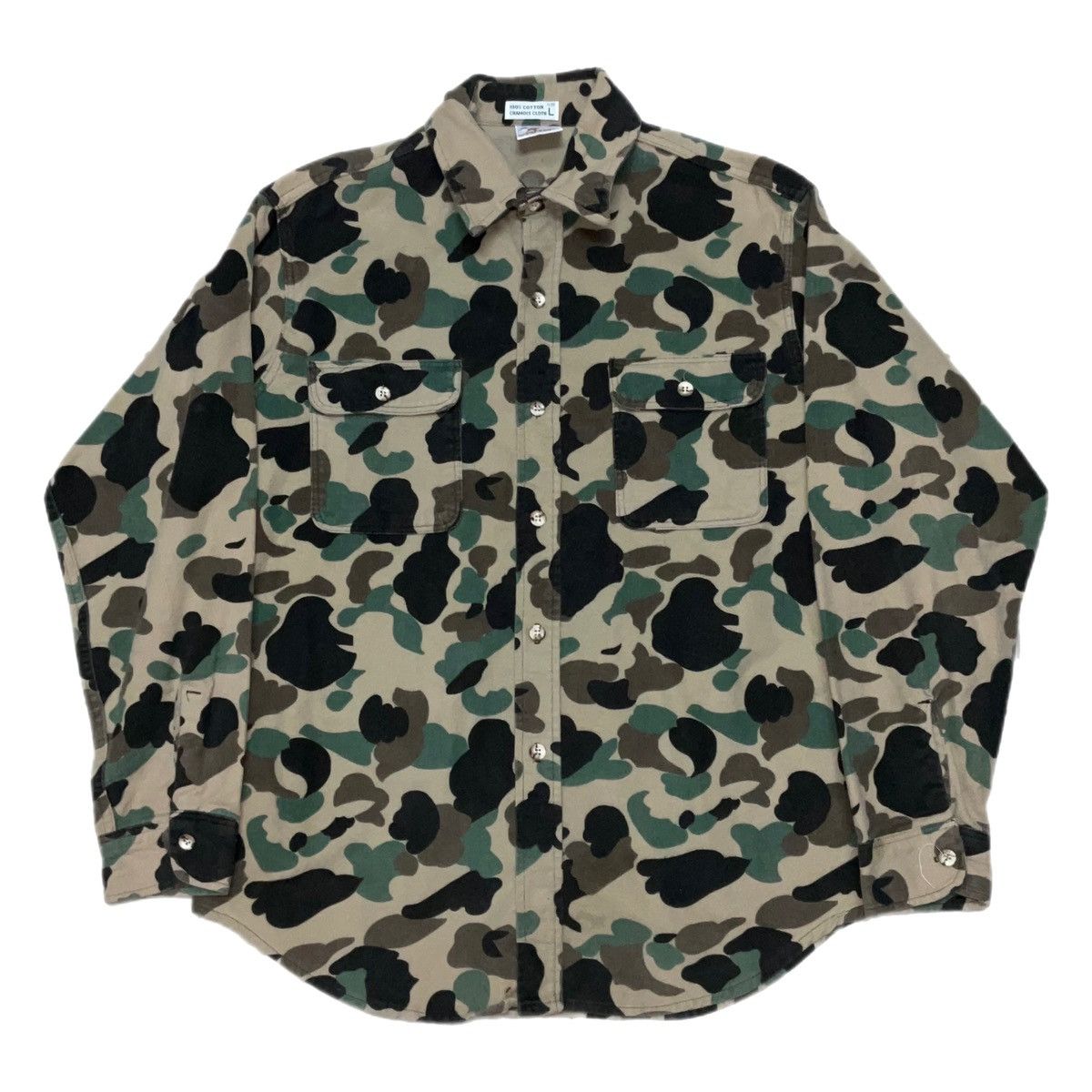 Prentiss Made In USA Camo Button Up