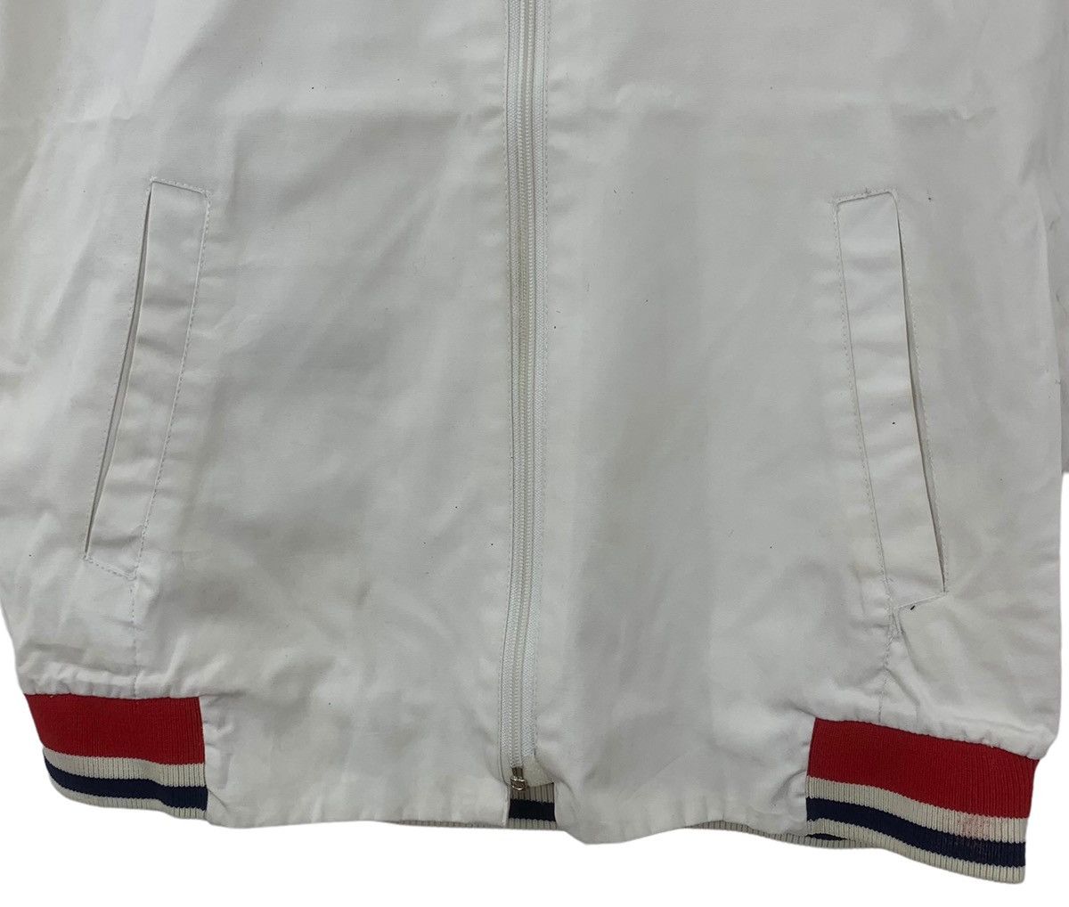 Lacoste × Vintage Vintage Izod Lacoste Sportswear Bomber Jacket Size US L / EU 52-54 / 3 - 3 Thumbnail