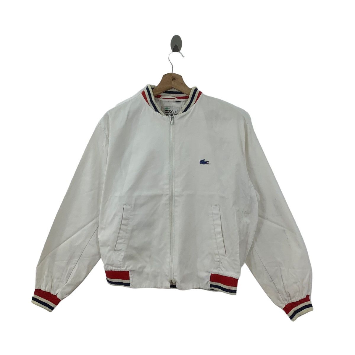 Vintage Izod Lacoste Sportswear Bomber Jacket