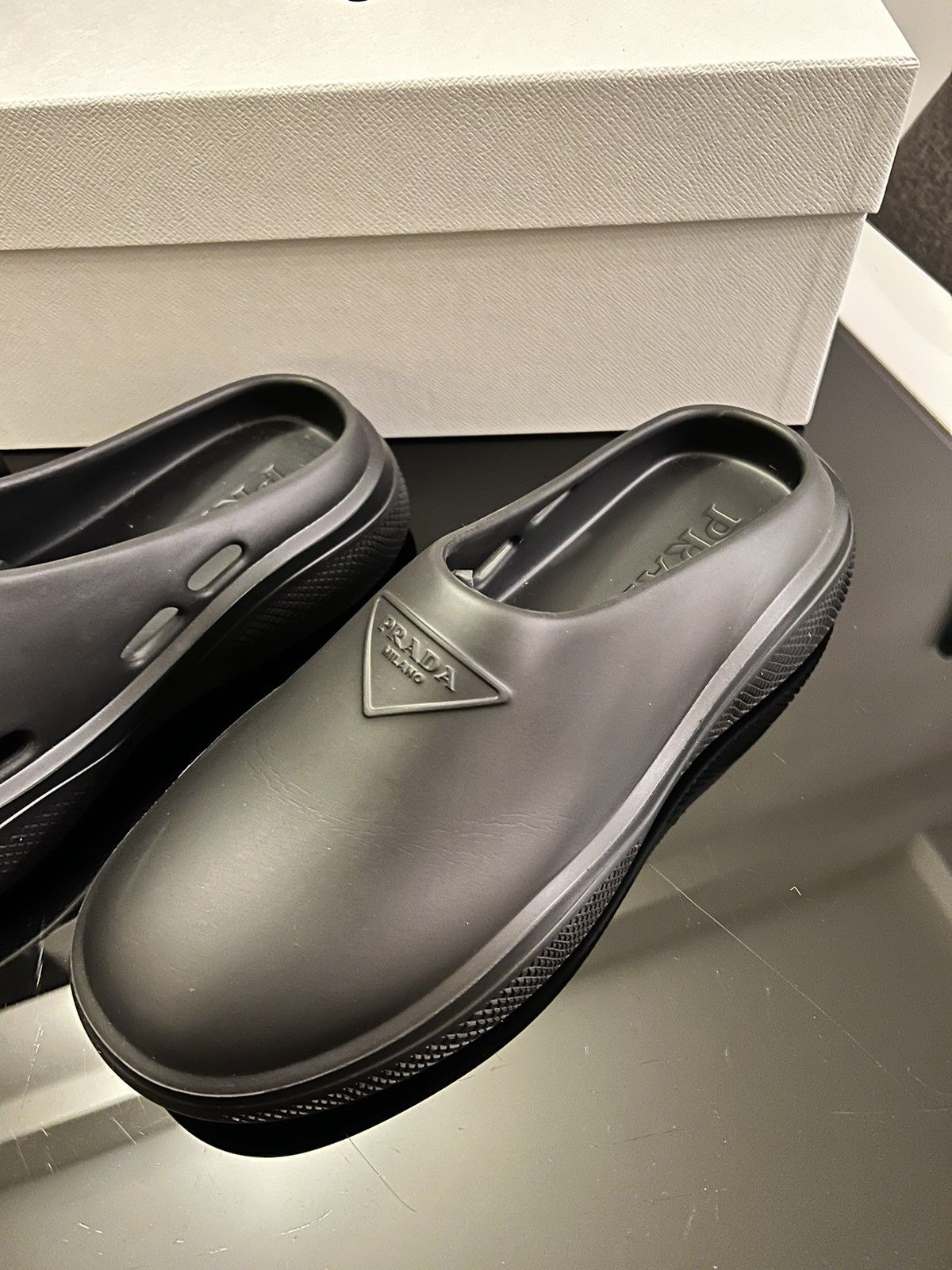Prada BNIB - Prada Foam Rubber Mules Size US 9 / EU 42 - 2 Thumbnail