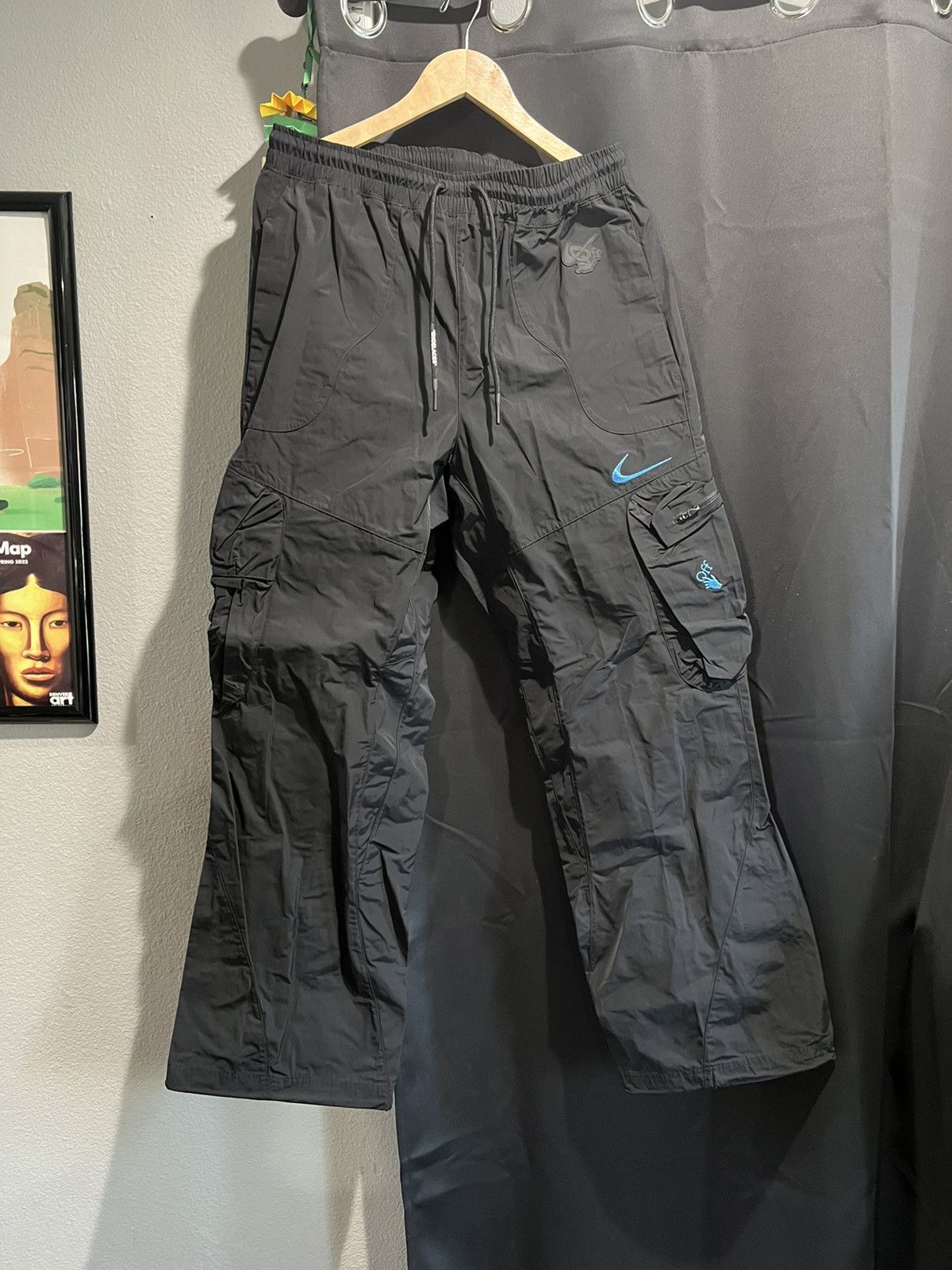 Nike × Off-White Tracksuit 003 L pants OFF-WHITE x Nike 003 Tracksuit Set Black Men's - FW22 - US