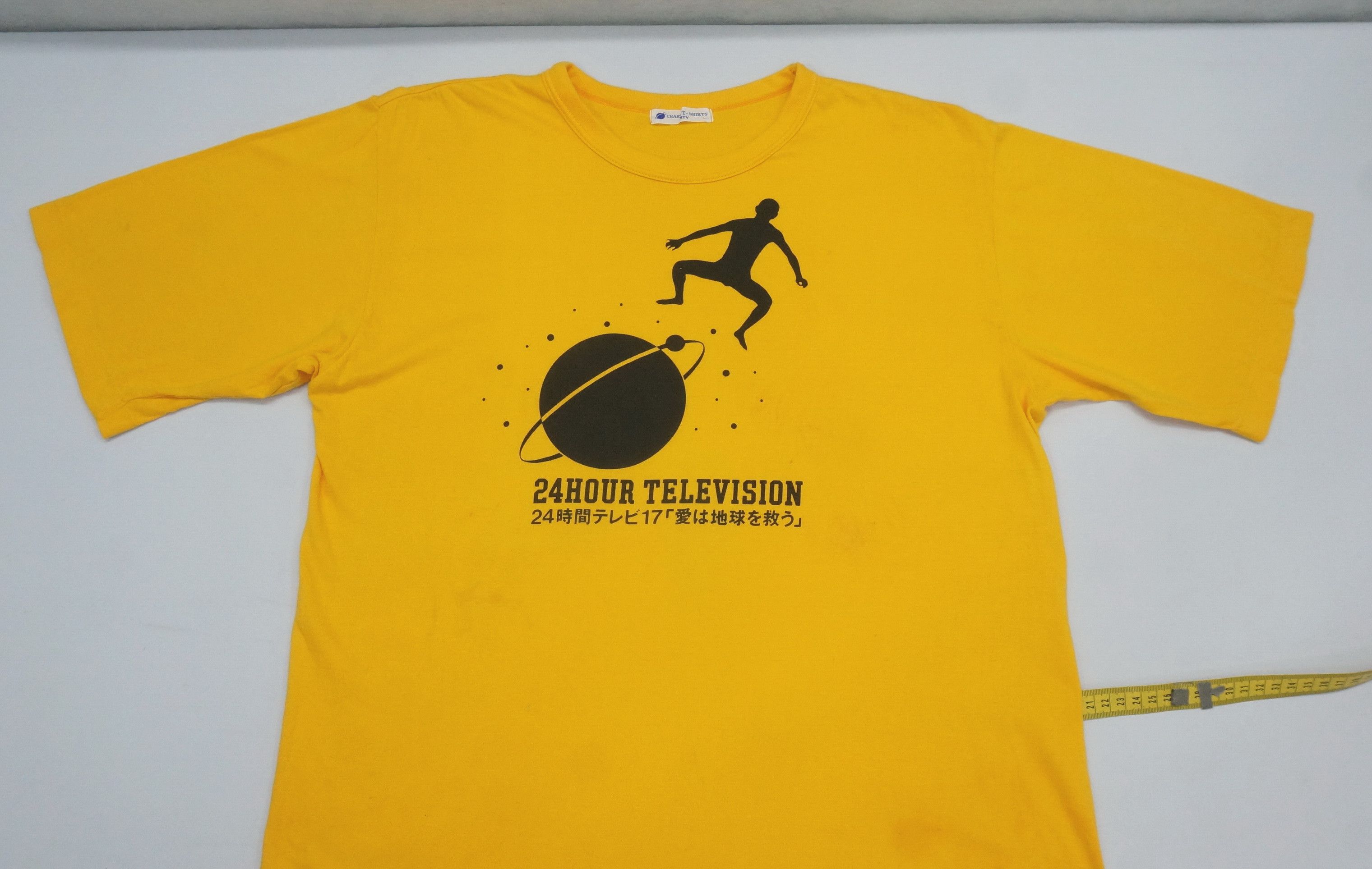 Japanese Brand 24Hour Television Shirt Loves Save The Earth Size US S / EU 44-46 / 1 - 6 Thumbnail