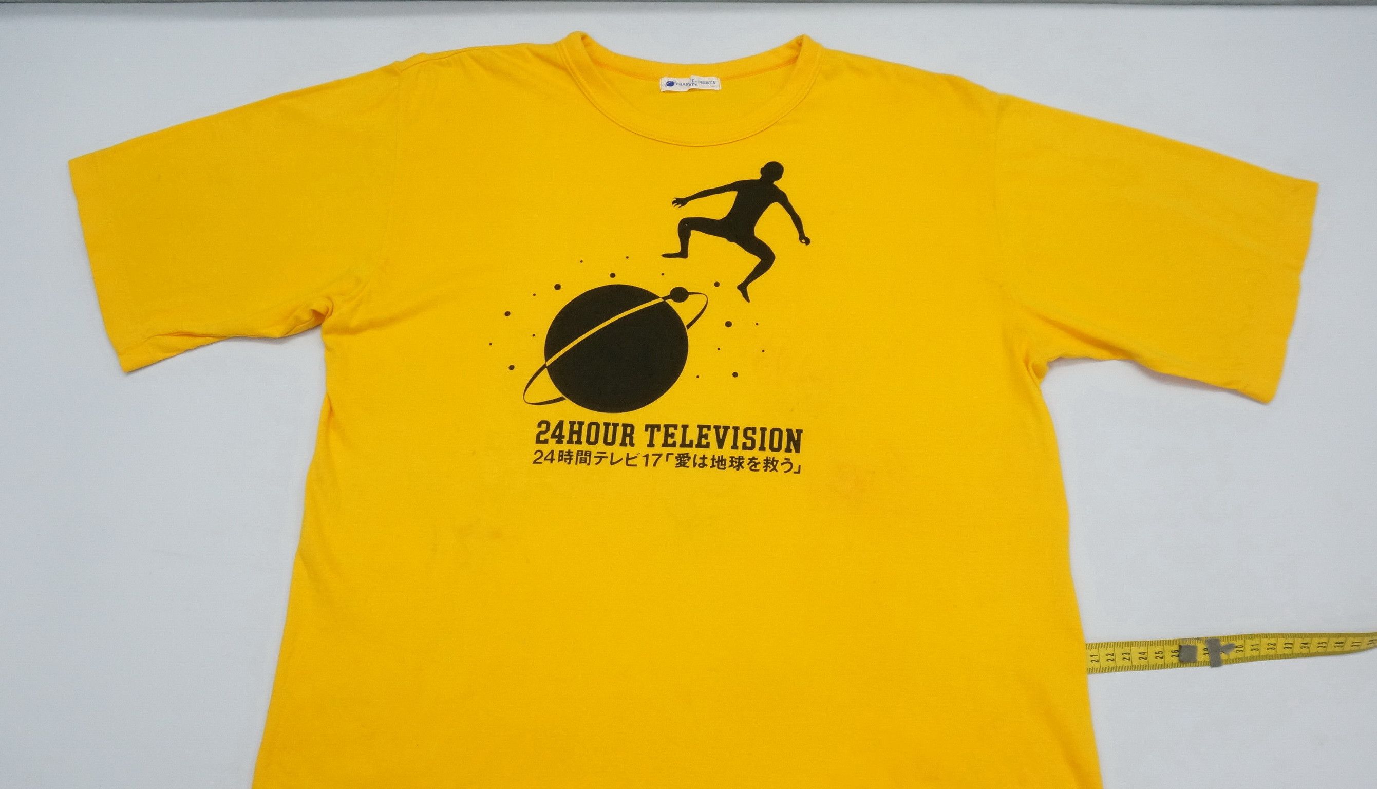 Japanese Brand 24Hour Television Shirt Loves Save The Earth Size US S / EU 44-46 / 1 - 10 Thumbnail
