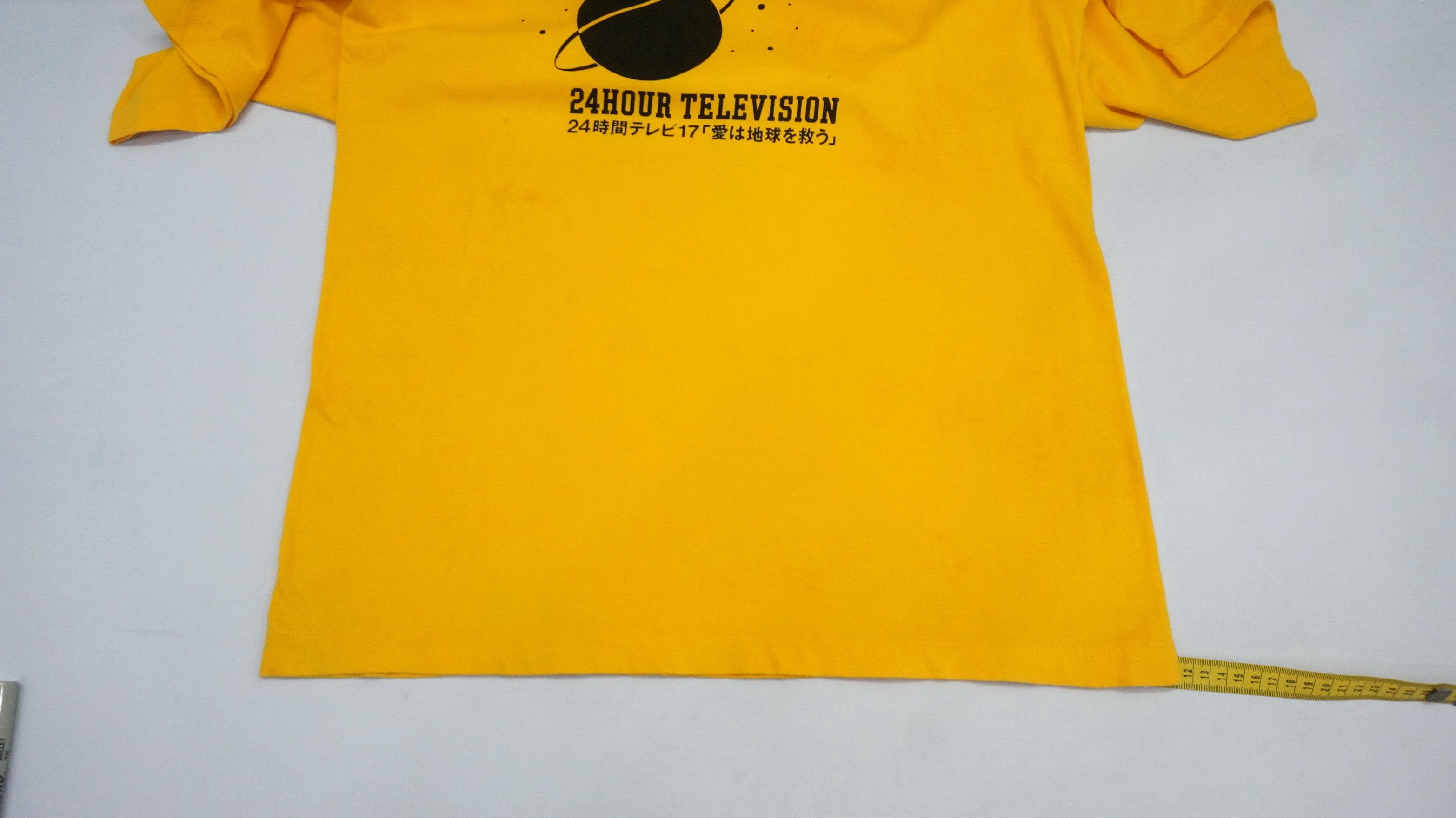 Japanese Brand 24Hour Television Shirt Loves Save The Earth Size US S / EU 44-46 / 1 - 14 Thumbnail