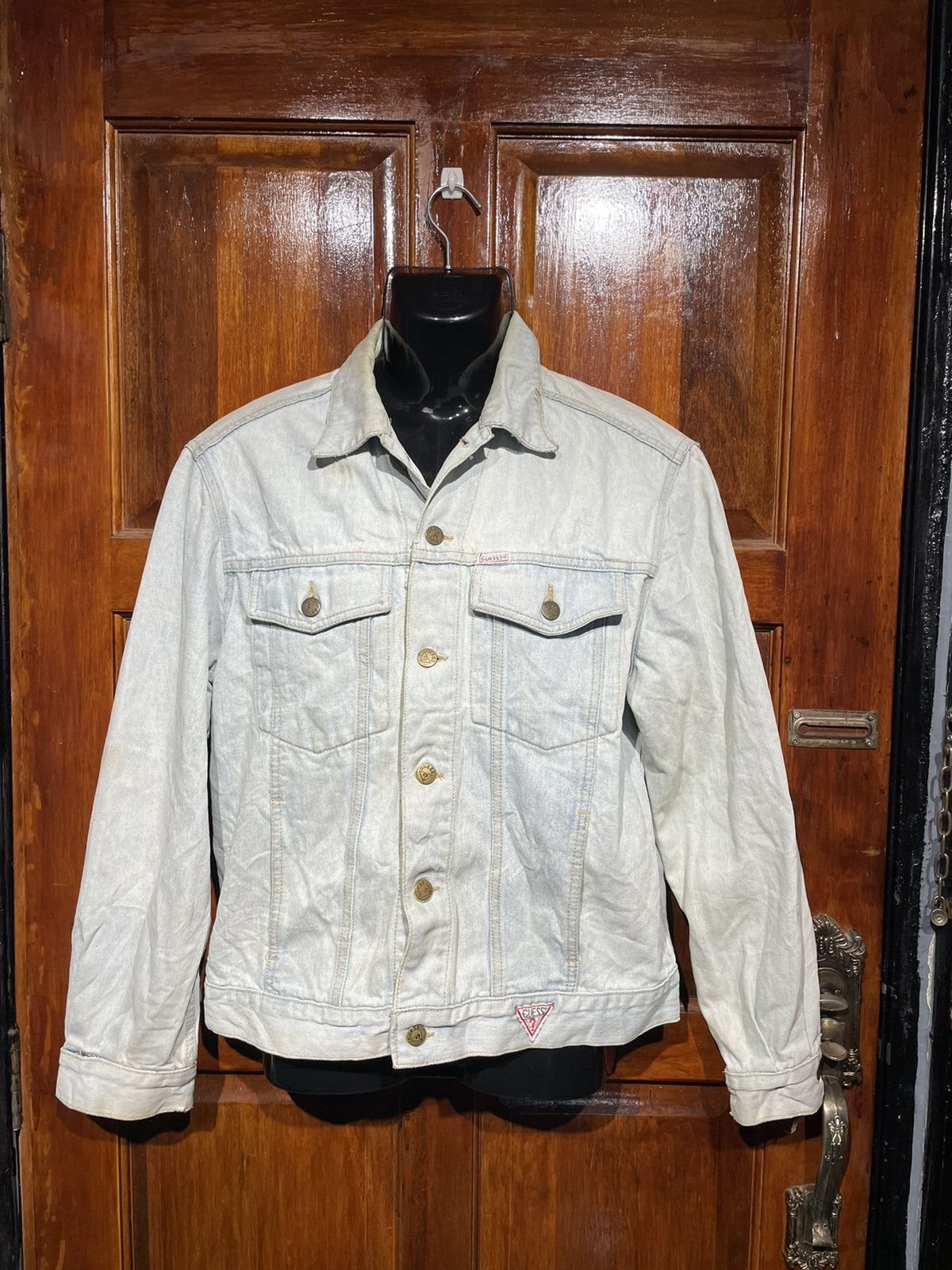 80's design Georges Marciano Guess Trucker Denim Jacket