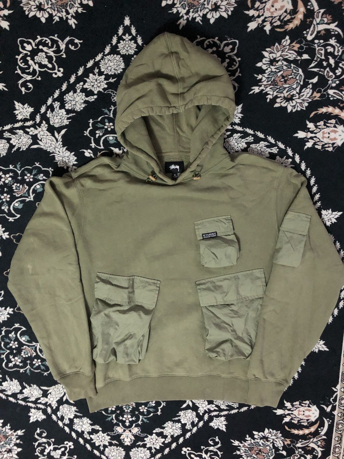 Stussy Stussy hoodie tactical pocket rare Size US M / EU 48-50 / 2 - 1 Thumbnail