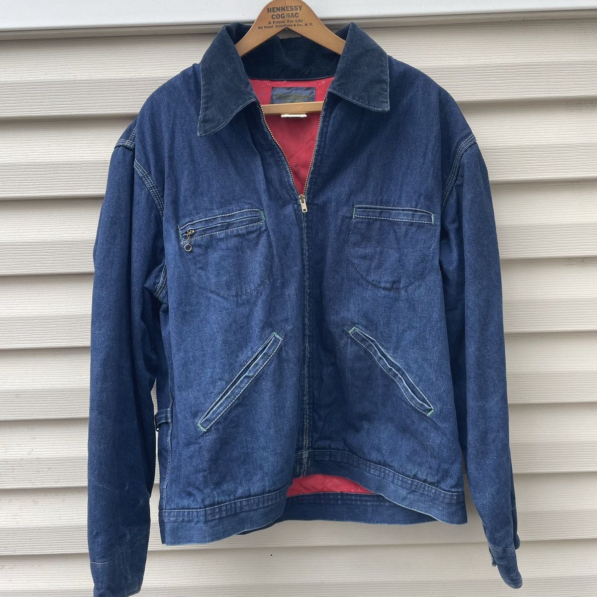 Vintage 60 70s Oshkosh denim workwear denim jacket | Grailed