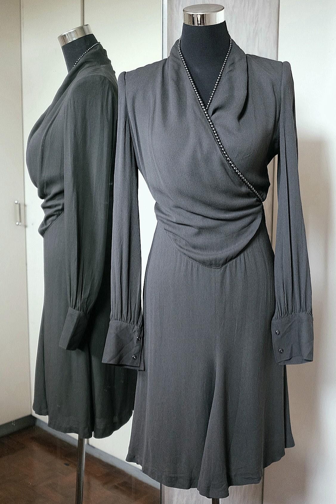Jean Paul Gaultier Jean Paul Gaultier Beaded Draped Vintage Dress Size S / US 4 / IT 40 - 2 Thumbnail