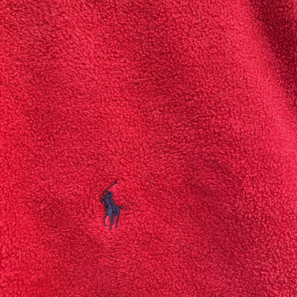 Vintage NICE FLEECE PULLOVER BY POLO RALPH LAUREN Size US XL / EU 56 / 4 - 5 Thumbnail
