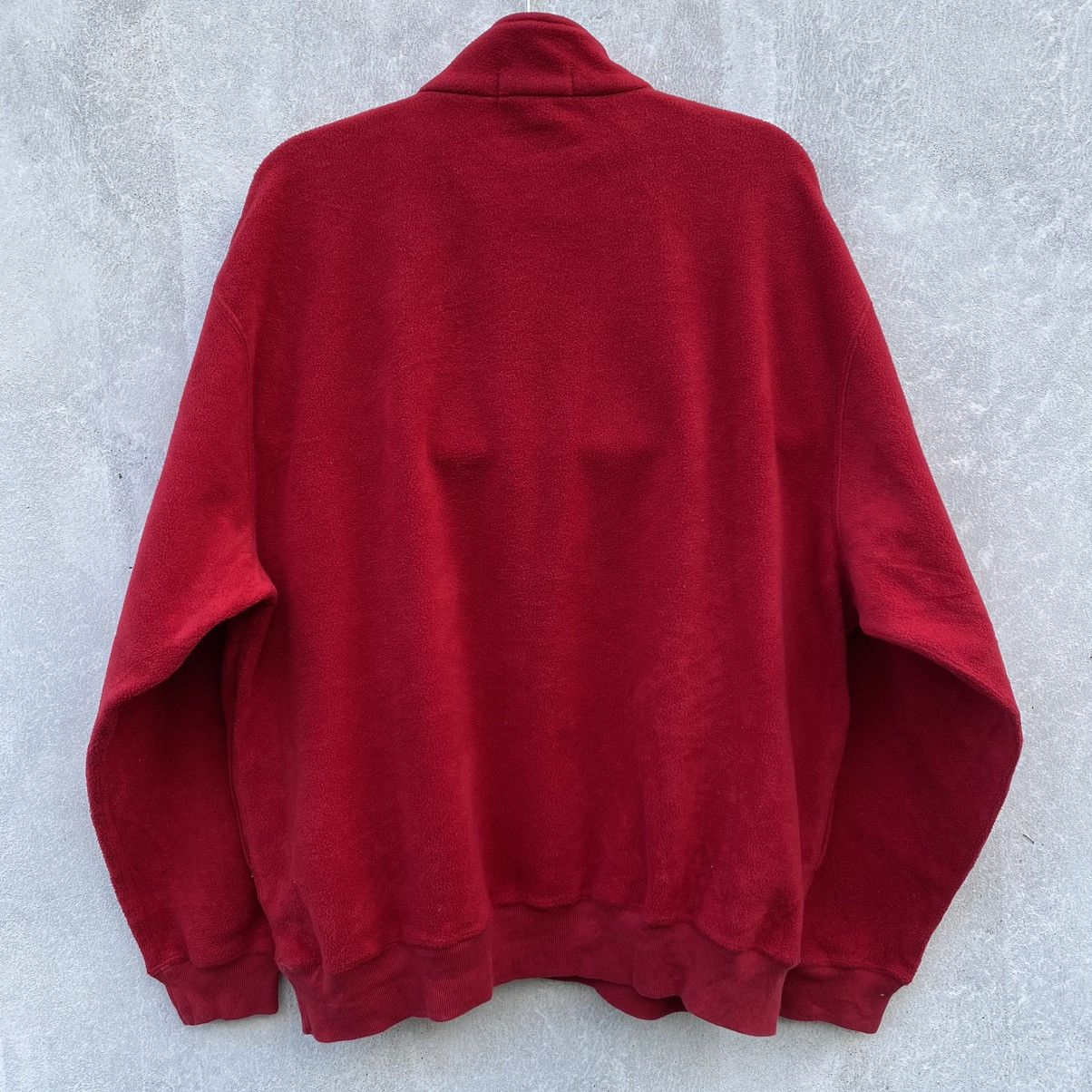 Vintage NICE FLEECE PULLOVER BY POLO RALPH LAUREN Size US XL / EU 56 / 4 - 2 Thumbnail