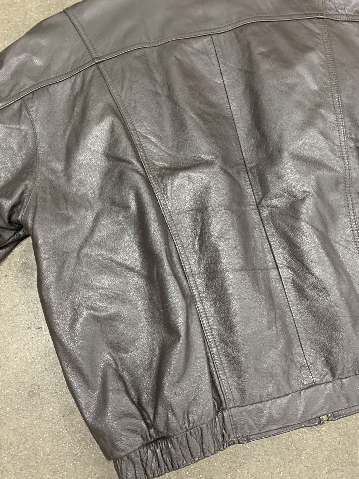 Members Only × Vintage Vintage 1990s Member’s Only G2 Leather Jacket Size US L / EU 52-54 / 3 - 7 Thumbnail