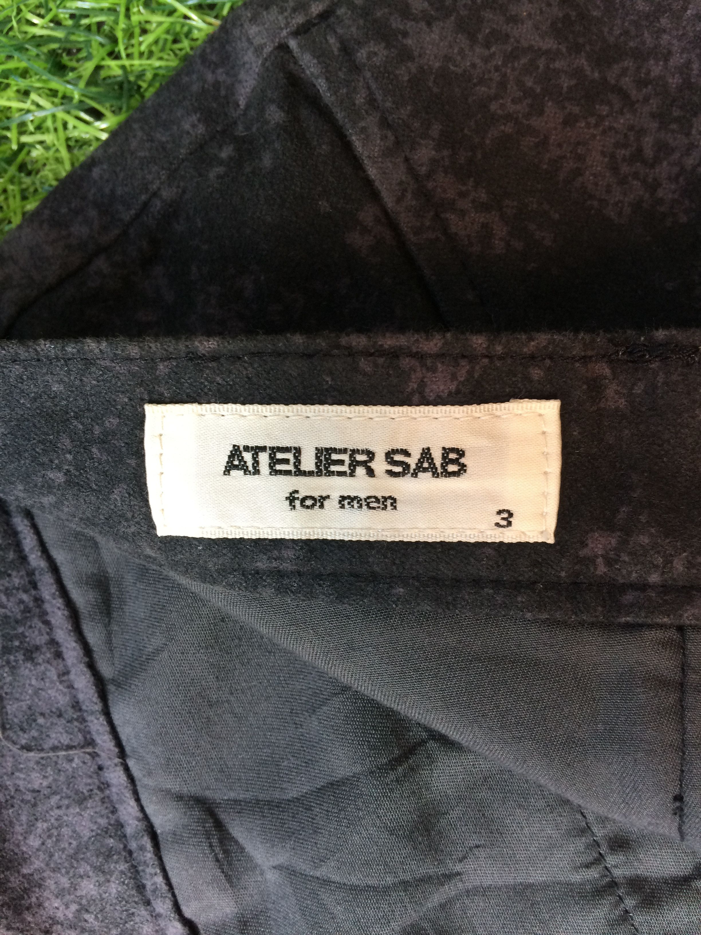 Japanese Brand Atelier Sab Acid Wash Trousers Pants #D-014 Size US 30 / EU 46 - 9 Thumbnail