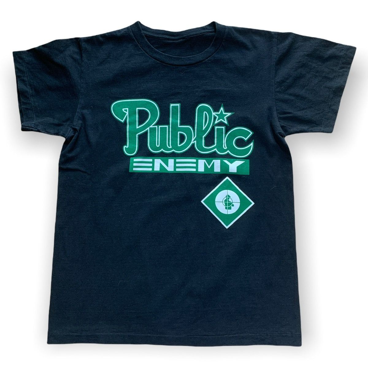 Band Tees × Rap Tees × Vintage Vintage 90s Public Enemy Single Stitch T Shirt Rap Tee Boot Size US S / EU 44-46 / 1 - 1 Thumbnail
