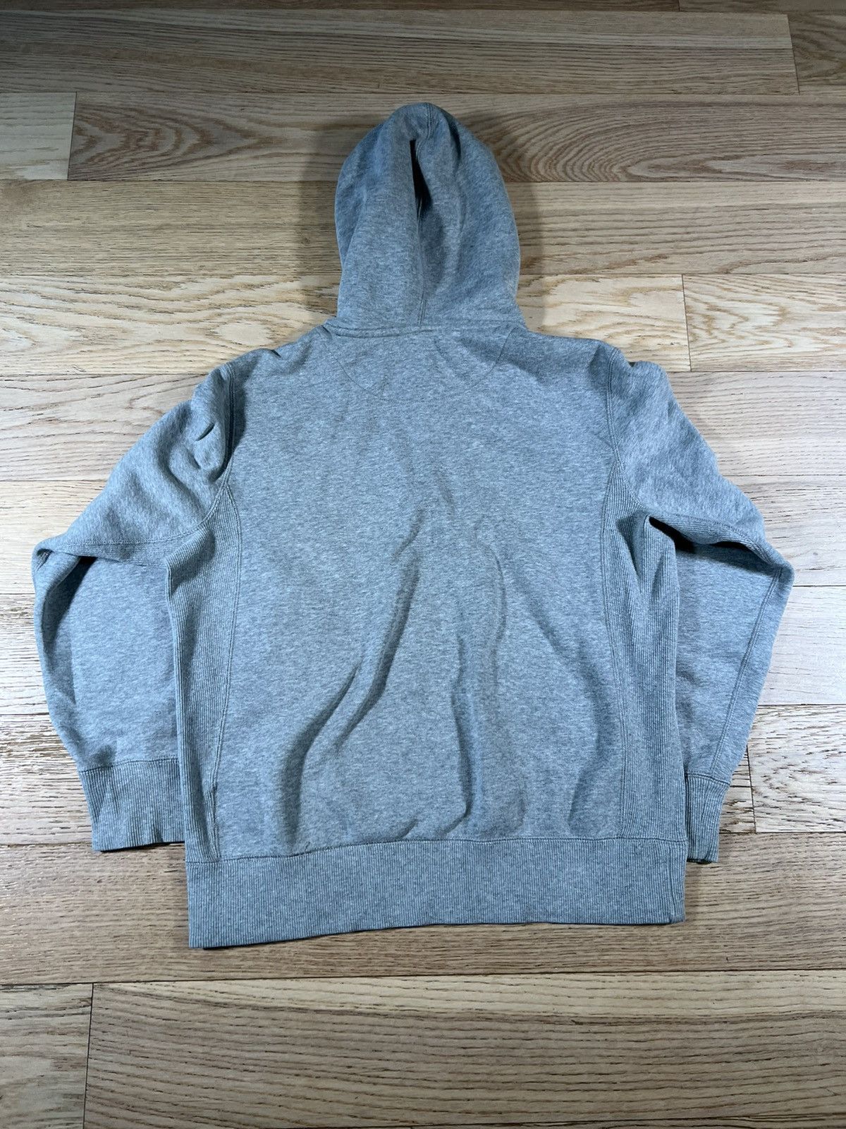Nike × Vintage Nike Mini Swoosh Heavyweight Hoodie Sweatshirt Size US S / EU 44-46 / 1 - 2 Thumbnail
