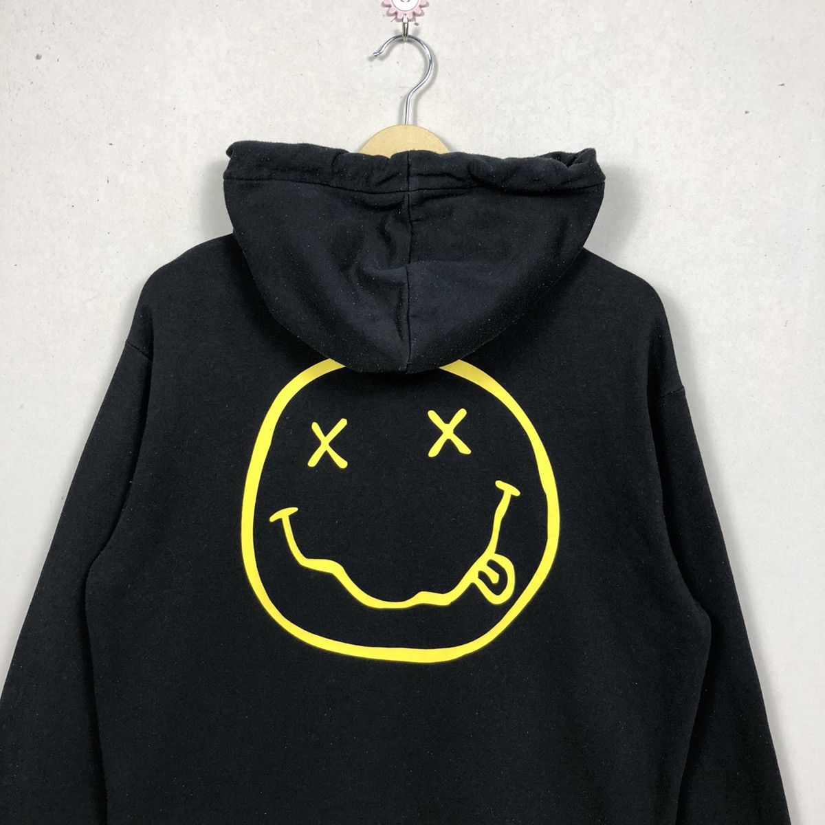 Band Tees × Nirvana Vintage Y2K Nirvana by H&M Black Hoodies Size US L / EU 52-54 / 3 - 4 Thumbnail