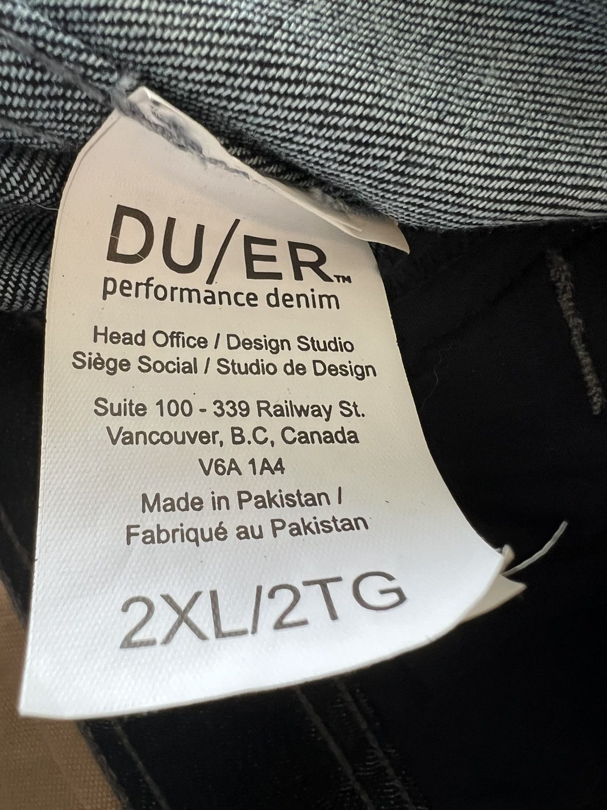 DUER × Vintage Duer Denim Trucker Jacket Soft Stretchy Water Repelling Size US XXL / EU 58 / 5 - 5 Thumbnail