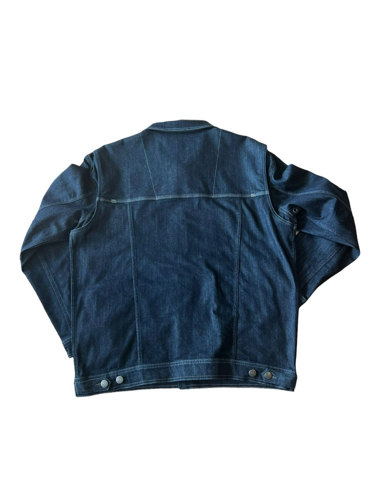 DUER × Vintage Duer Denim Trucker Jacket Soft Stretchy Water Repelling Size US XXL / EU 58 / 5 - 2 Thumbnail