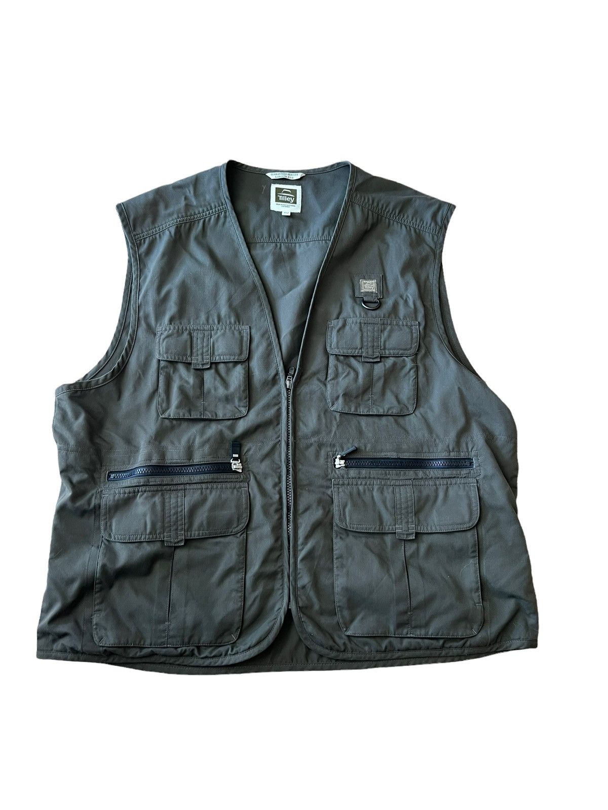 Tilley × Vintage Tilley Tactical Fishing Hunting Multi Pocket Vest Vintage Size US XL / EU 56 / 4 - 1 Thumbnail