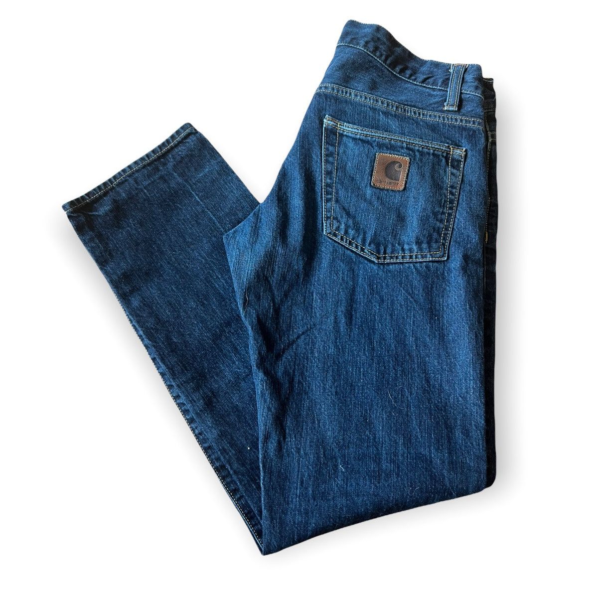 Carhartt × Vintage Carhartt Racket Pant Denim Jeans 33 x 32 Size US 33 - 2 Thumbnail