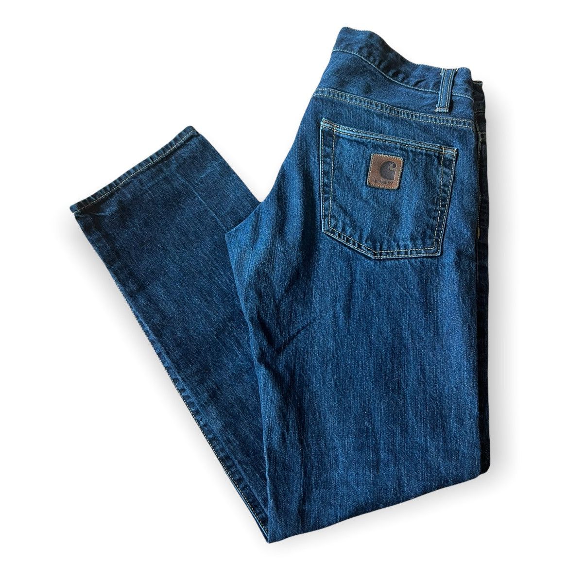 Carhartt × Vintage Carhartt Racket Pant Denim Jeans 33 x 32 Size US 33 - 6 Thumbnail