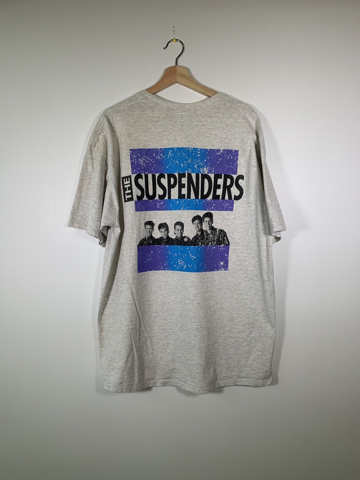 Band Tees × Vintage Vintage 90s The Suspenders Band T Shirt Made In USA Size US XL / EU 56 / 4 - 2 Thumbnail