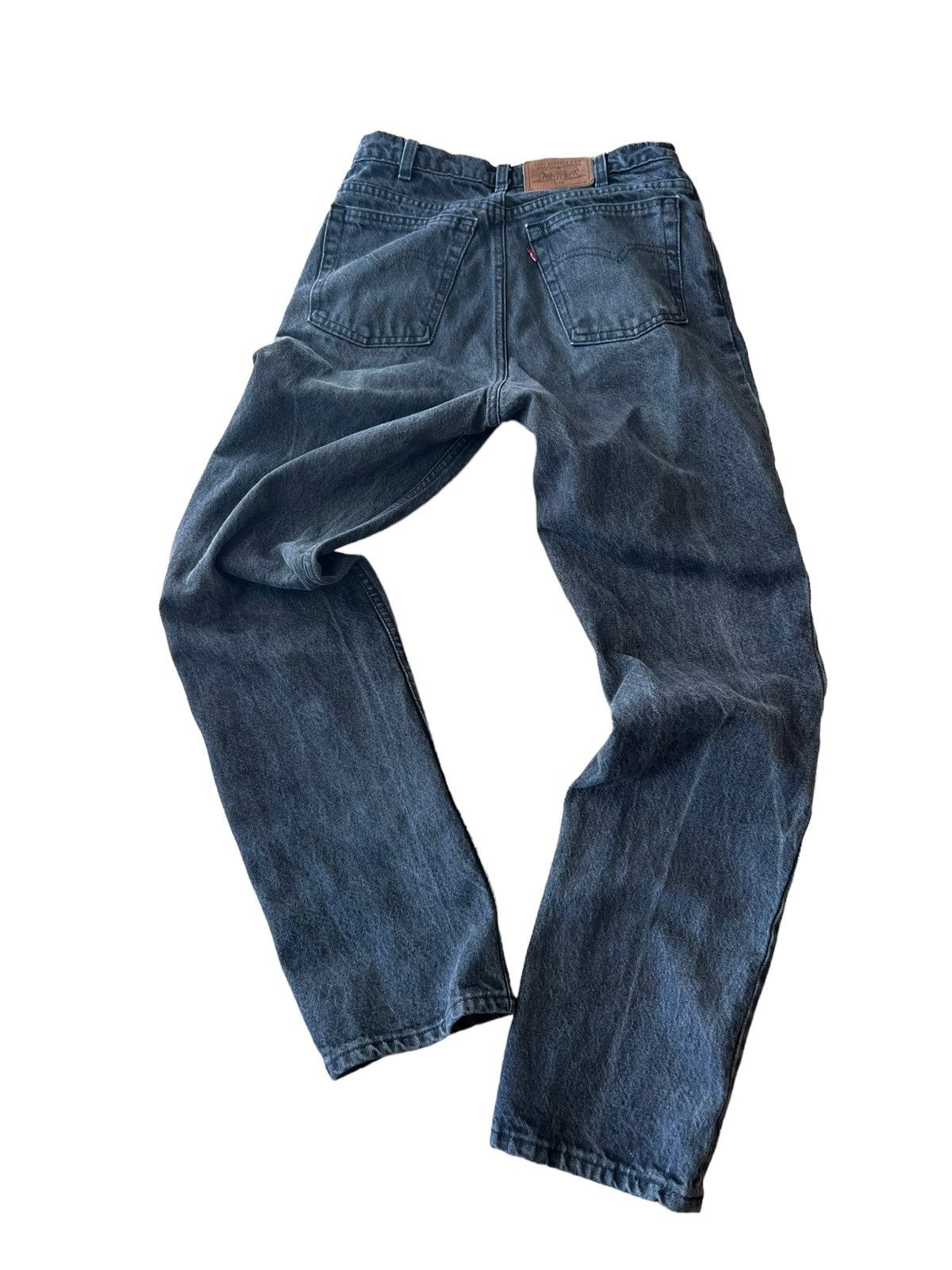 Vintage 90s Levis 516 Denim Jeans Faded Distressed