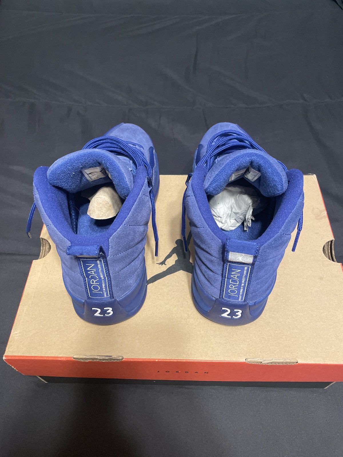 Jordan Brand Air Jordan 12 Retro - Deep Royal Blue Size US 7.5 / EU 40-41 - 4 Thumbnail
