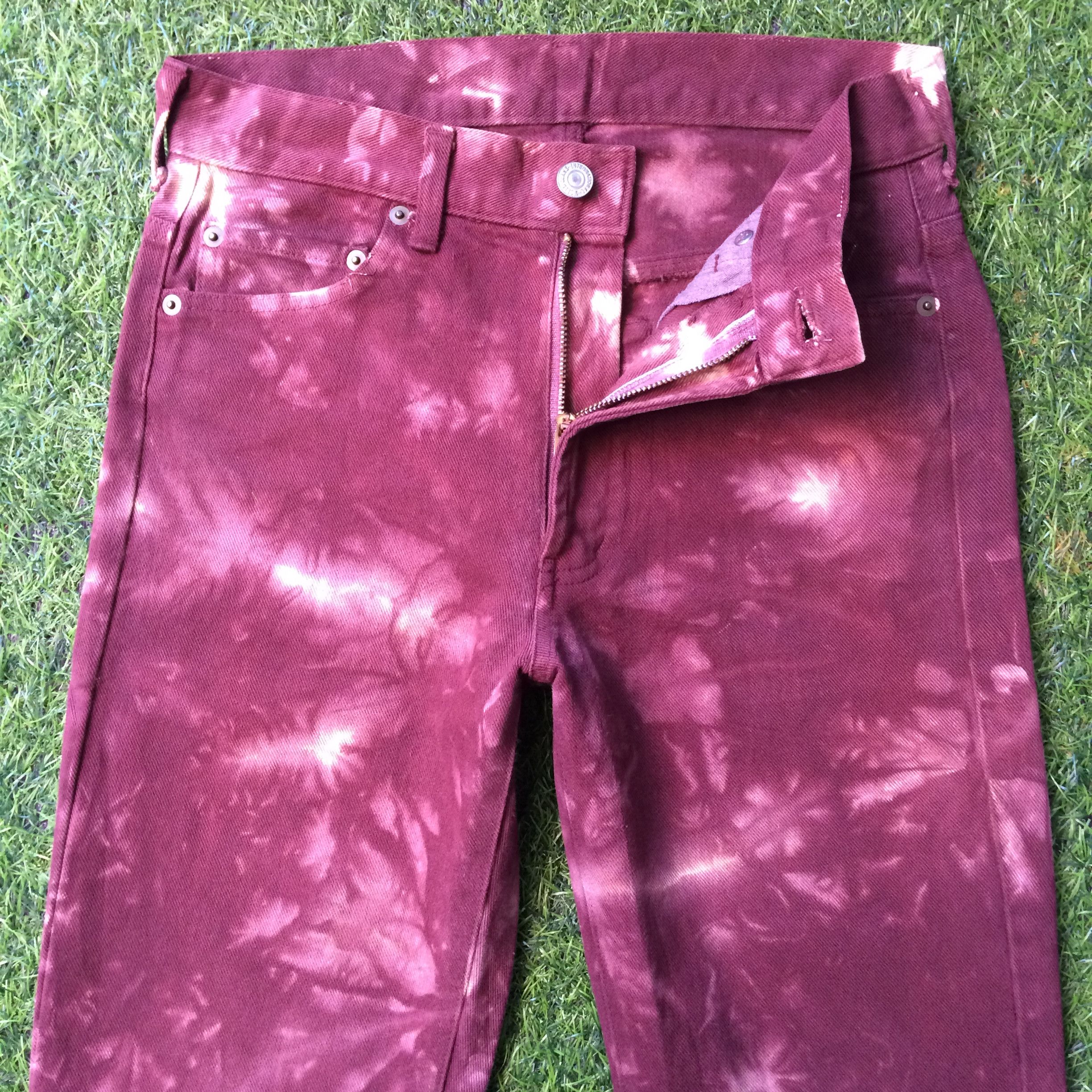 Japanese Brand × Takeo Kikuchi Takeo Kikuchi Tie Dye Denim Jeans Made in Japan #D-013 Size US 27 - 7 Thumbnail