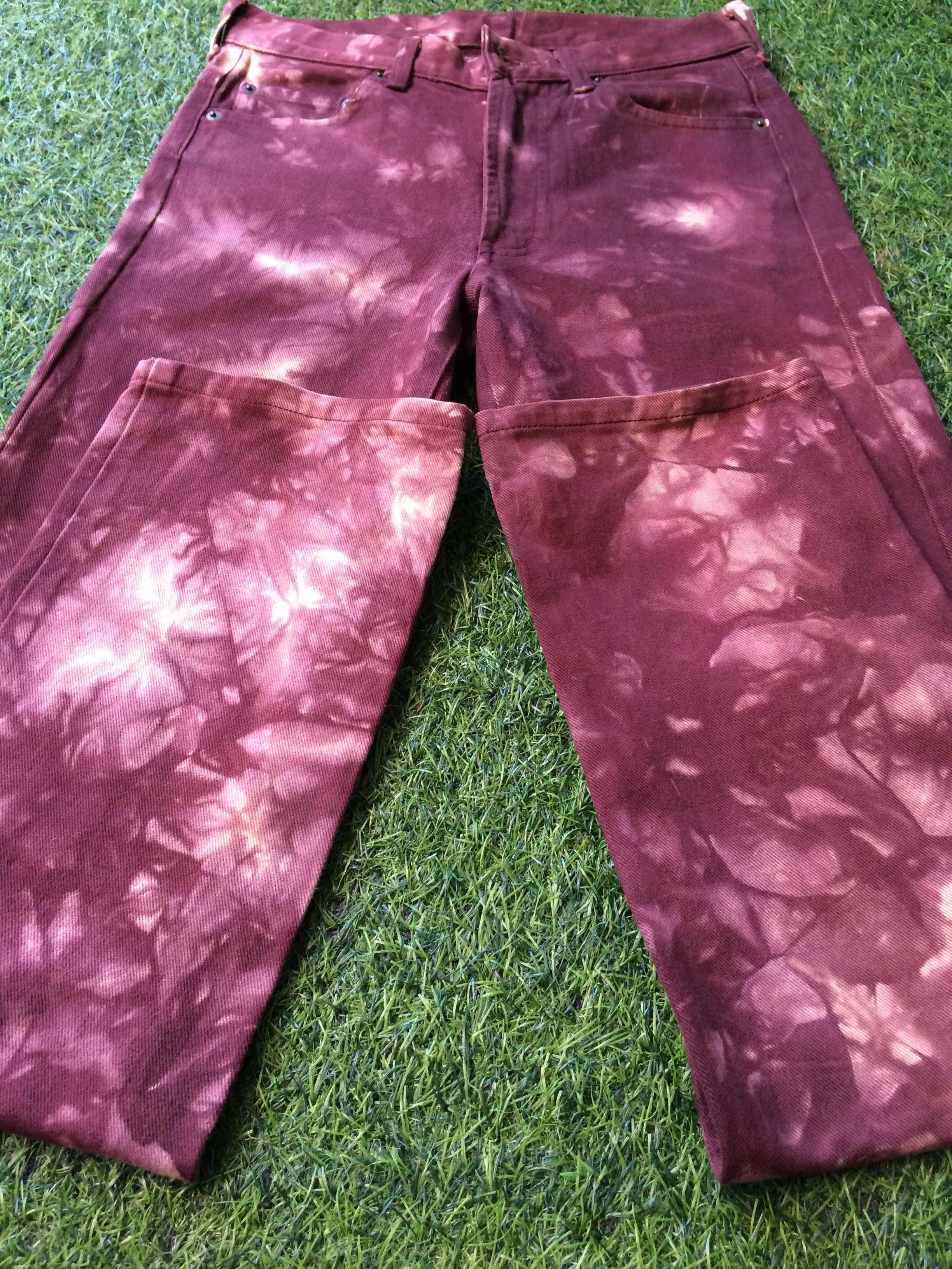 Japanese Brand × Takeo Kikuchi Takeo Kikuchi Tie Dye Denim Jeans Made in Japan #D-013 Size US 27 - 6 Thumbnail