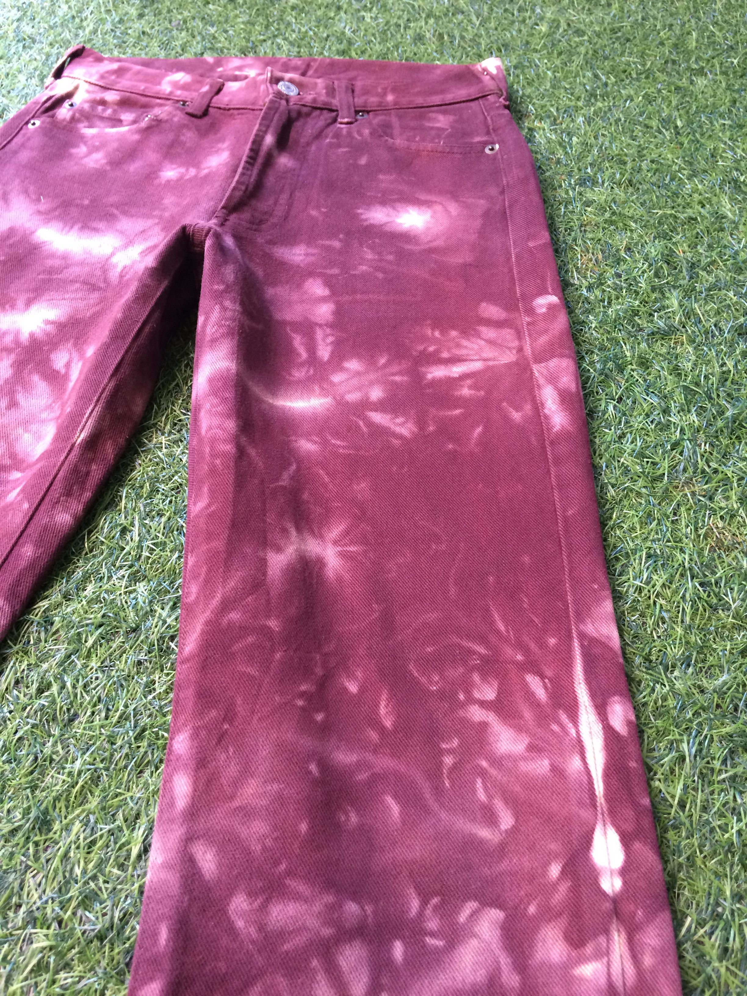 Japanese Brand × Takeo Kikuchi Takeo Kikuchi Tie Dye Denim Jeans Made in Japan #D-013 Size US 27 - 8 Thumbnail