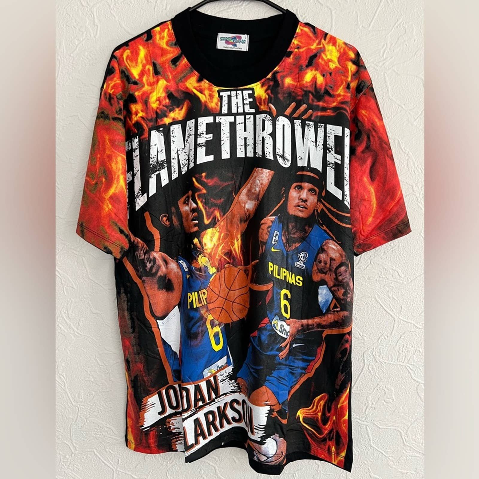 ALL OVER PRINT JORDAN CLARKSON PHILIPPINES HEAVY SOFT RARE