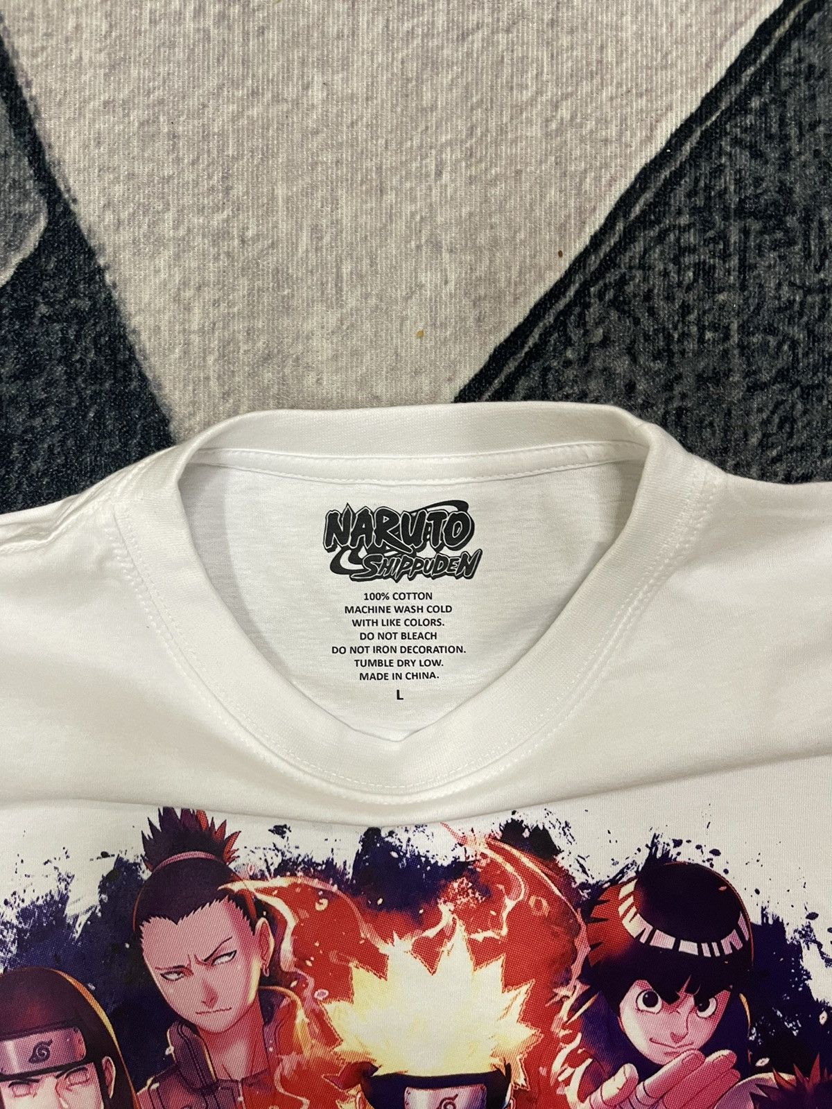 Anime New Vintage uzumaki naruto /anime / evangelion / murakami Size US L / EU 52-54 / 3 - 6 Thumbnail