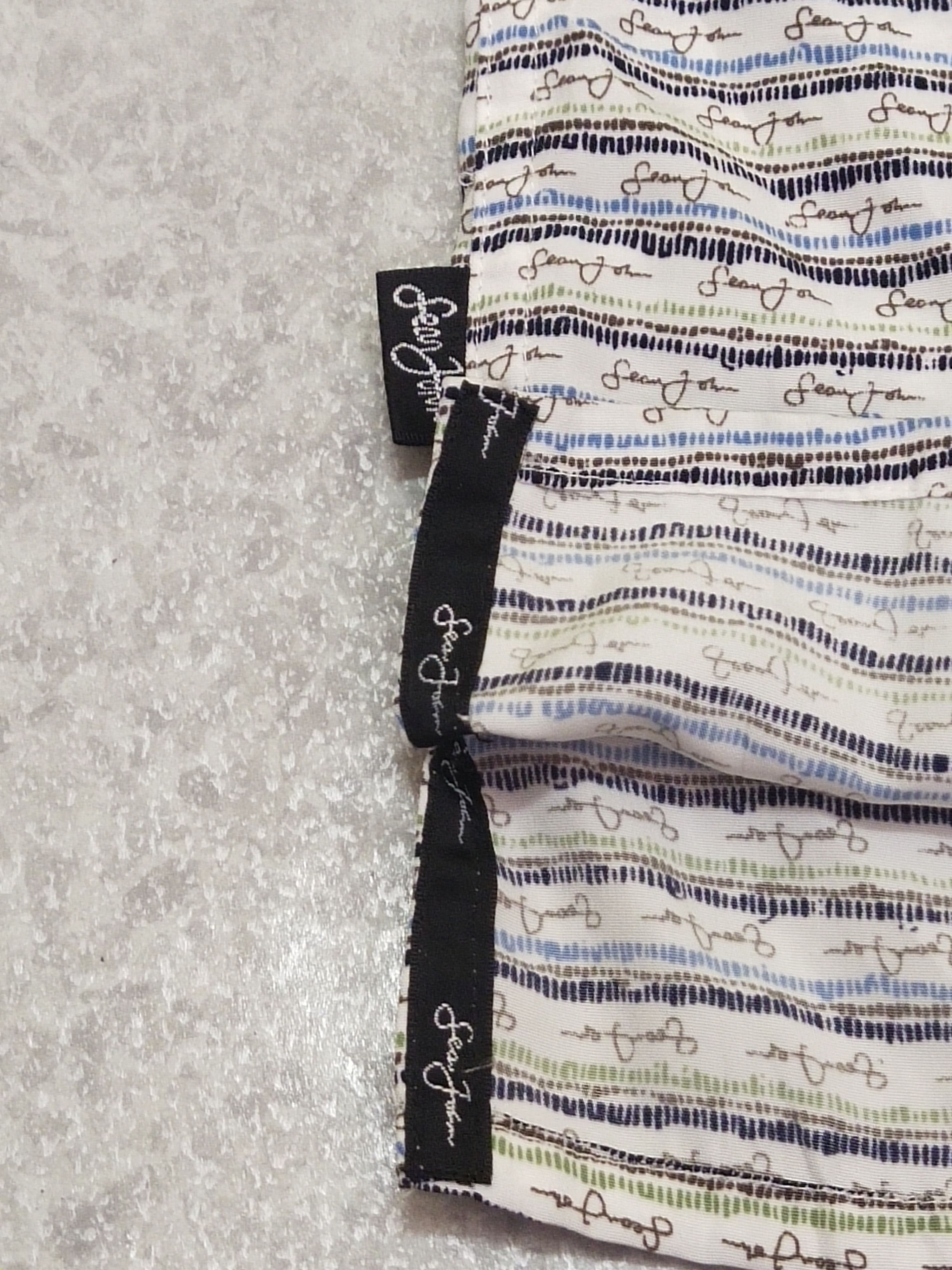 Sean John × Vintage Sean John Full Print Button Up Shirt Size US XL / EU 56 / 4 - 7 Thumbnail