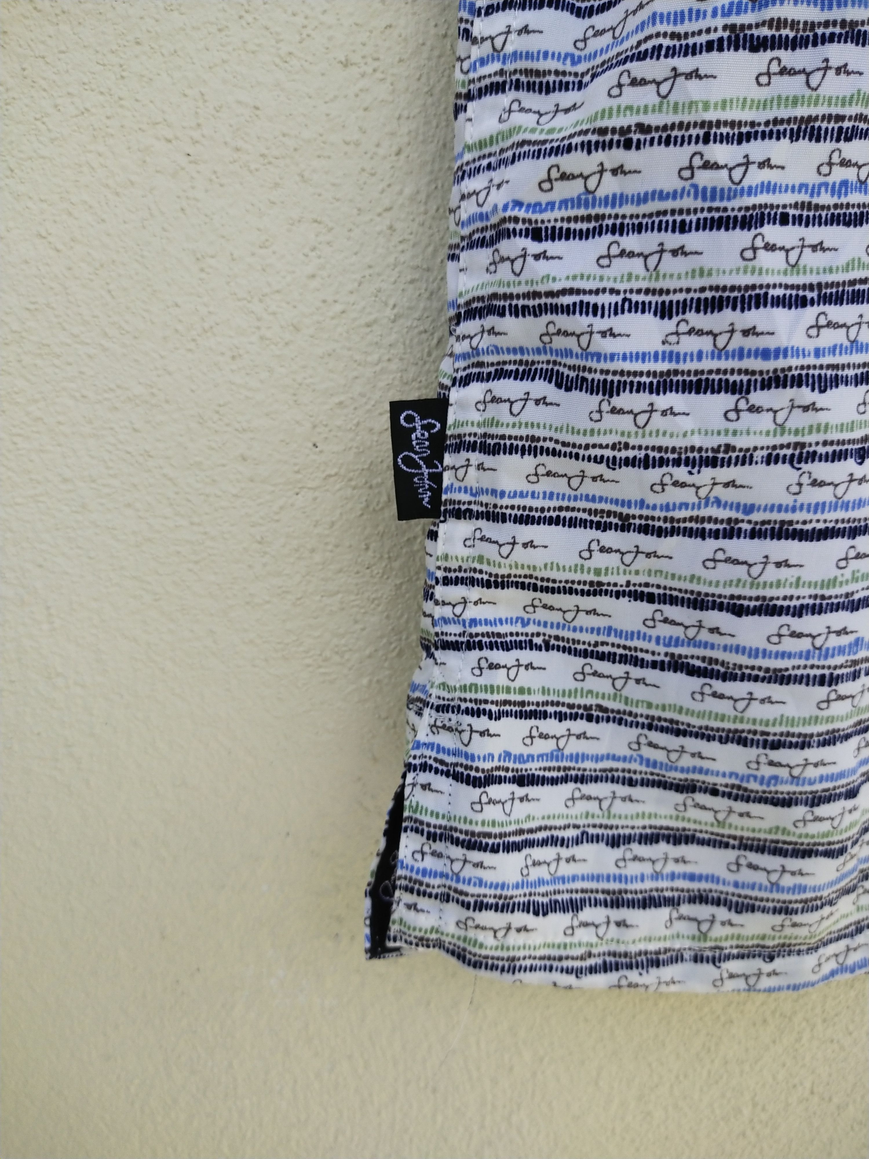 Sean John × Vintage Sean John Full Print Button Up Shirt Size US XL / EU 56 / 4 - 6 Thumbnail