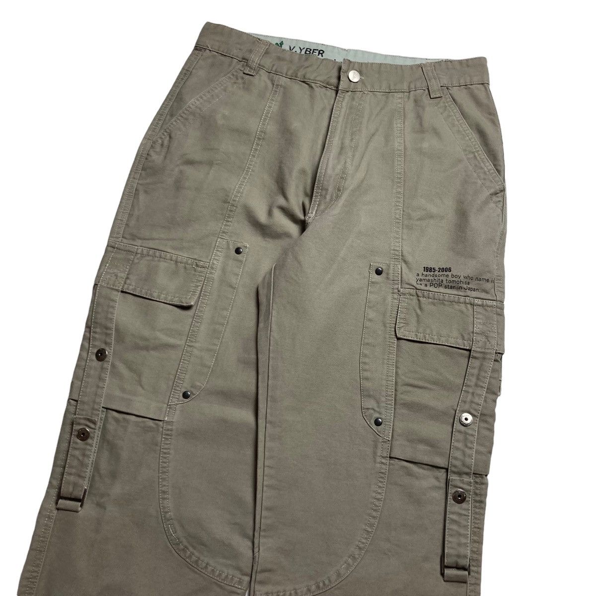 Japanese Brand × Tete Homme × semanticdesign POMELO Bondage Cargo Pants Japanese Brand💥 Size US 31 - 3 Thumbnail
