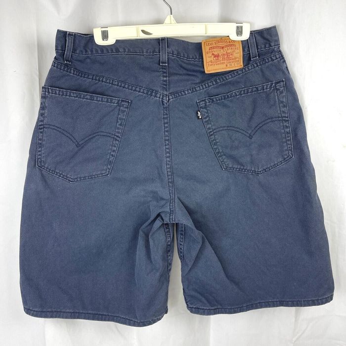 Levi's Levis Vtg Boxy Fit Denim Jean Short 36 True Fit Mens Jorts B ...